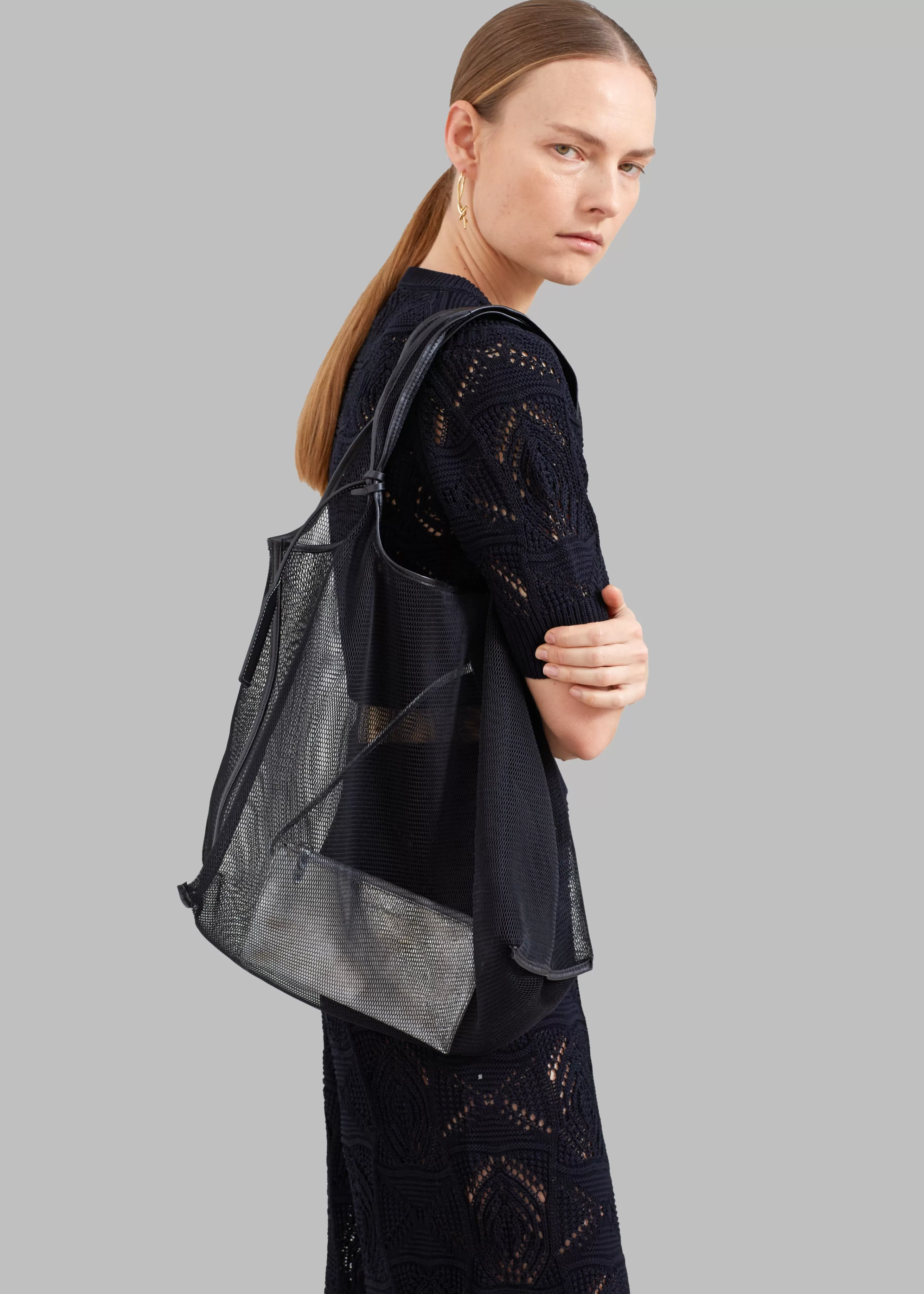 Accessories | The Frankie Shop 3.1 Phillip Lim Mesh Market Tote Black