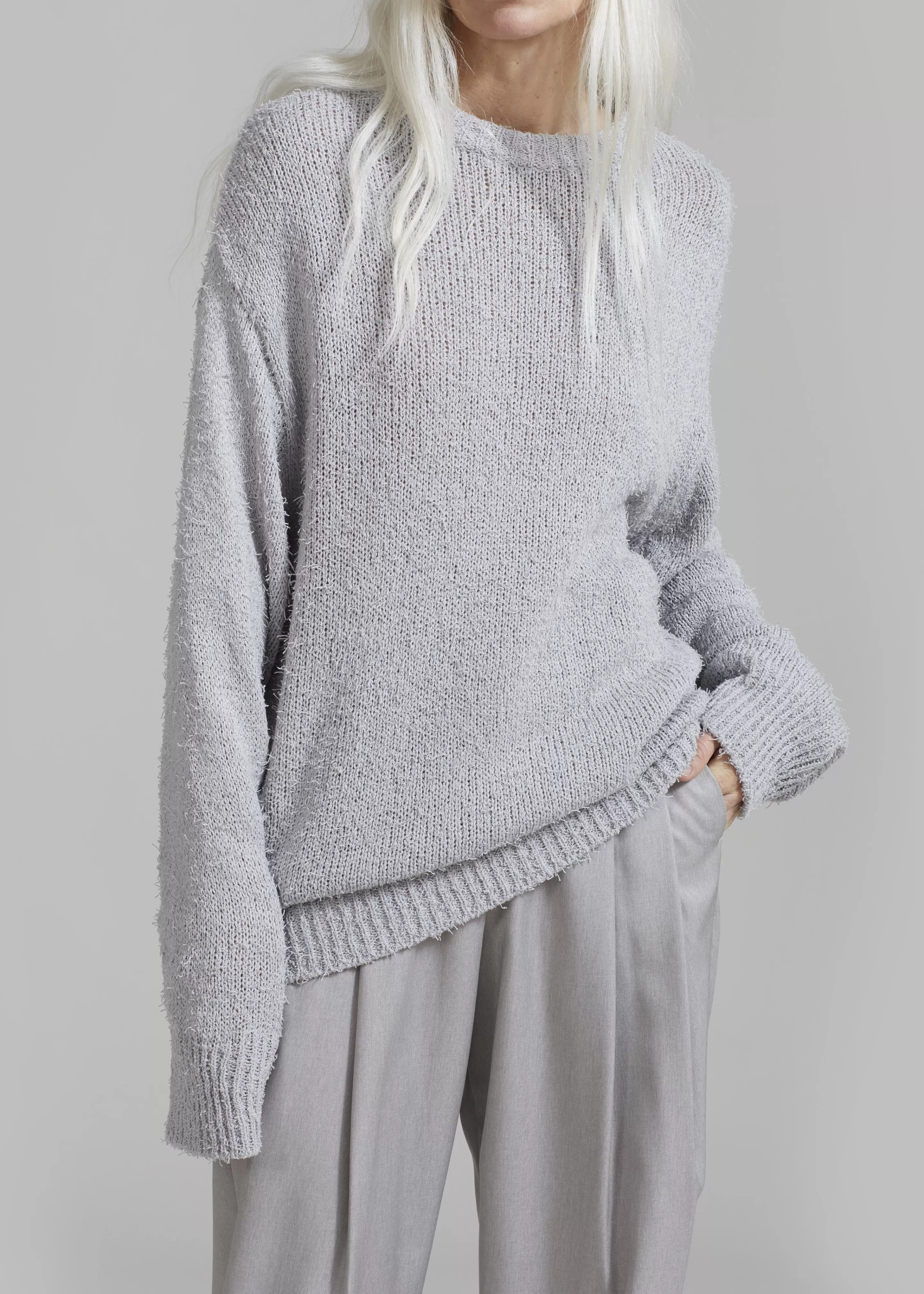 Knitwear | The Frankie Shop Ahine Sweater Grey