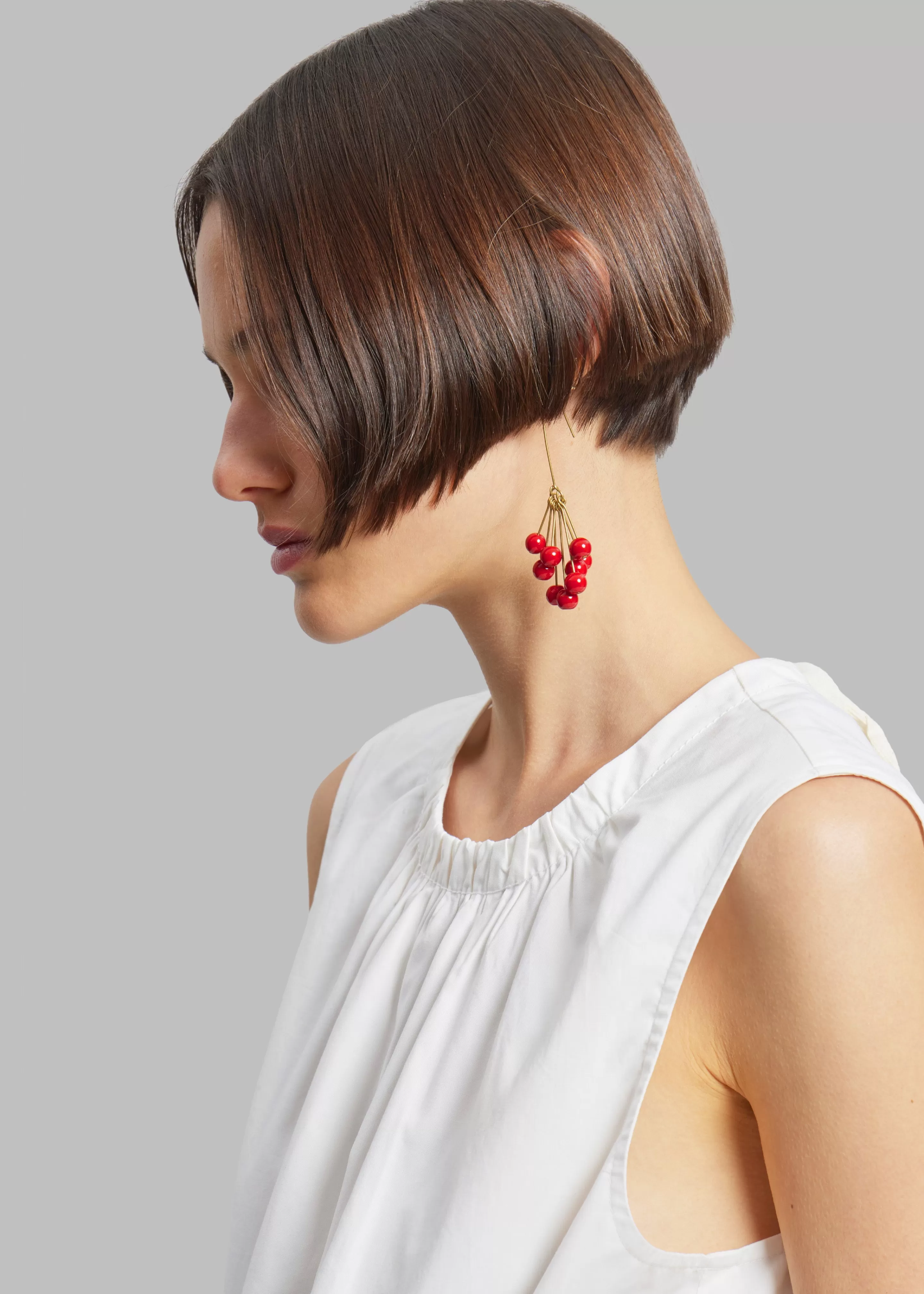 Accessories | The Frankie Shop Bevza 'Chervona Kalyna' Mono Earring Red