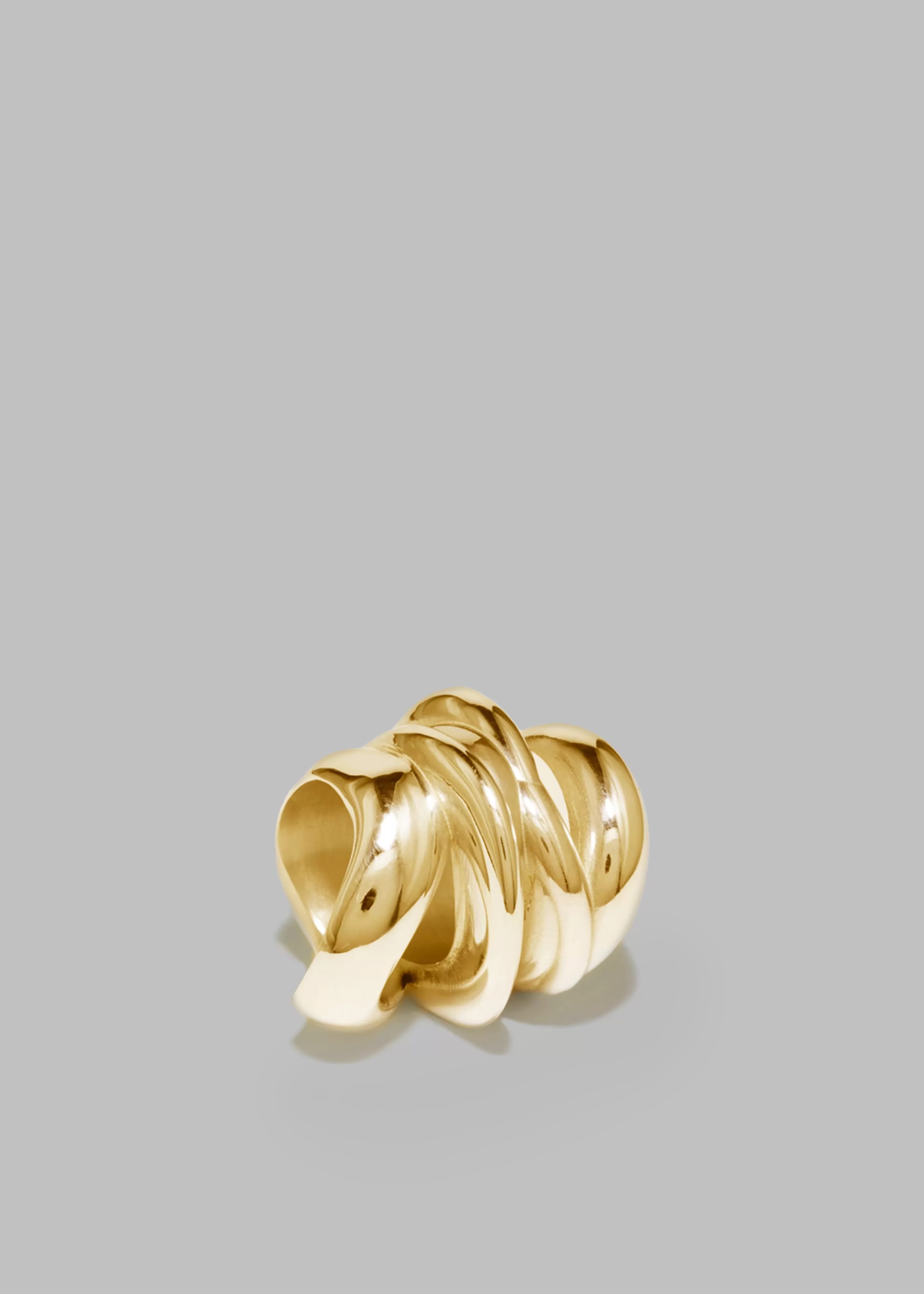 Accessories | The Frankie Shop Completedworks Clash Ring Gold