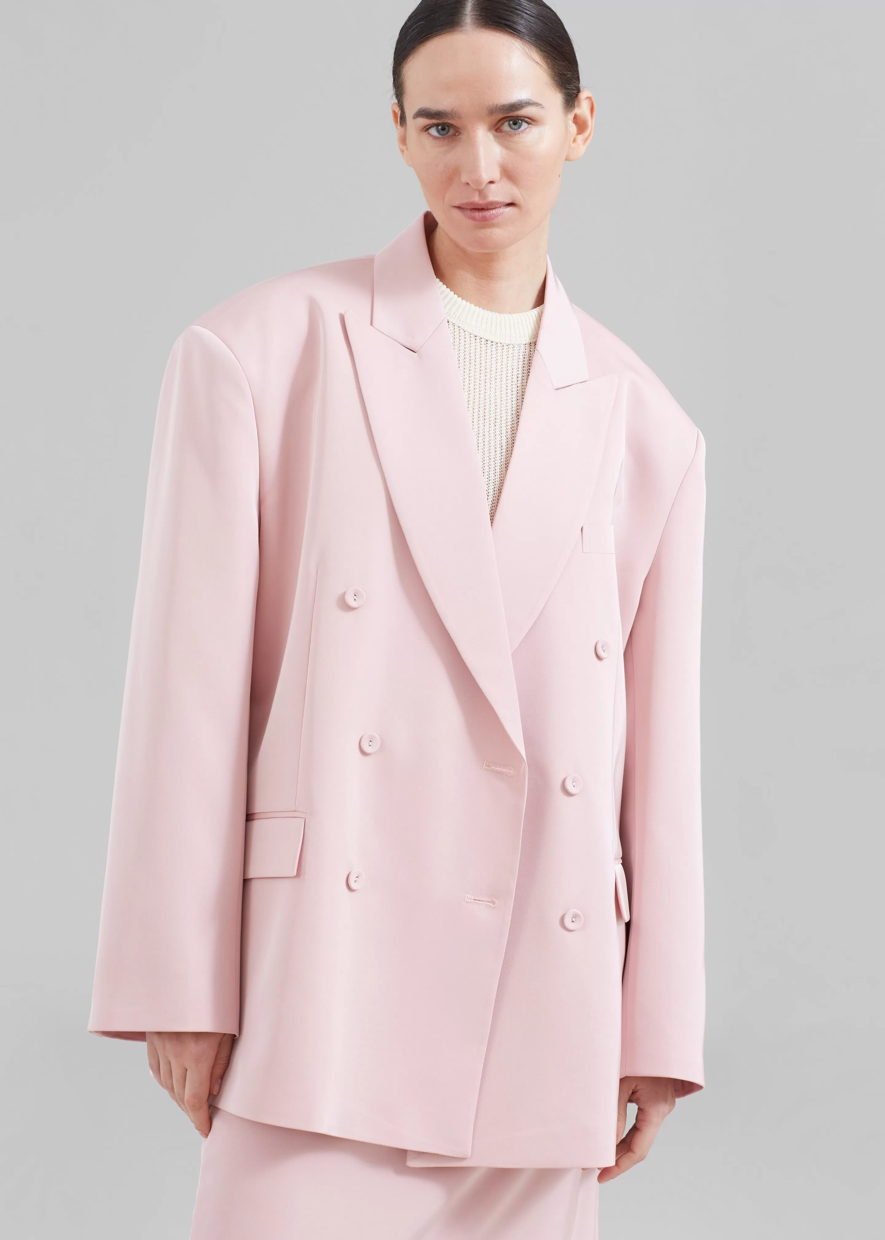 Outerwear | The Frankie Shop Demi Blazer Pink