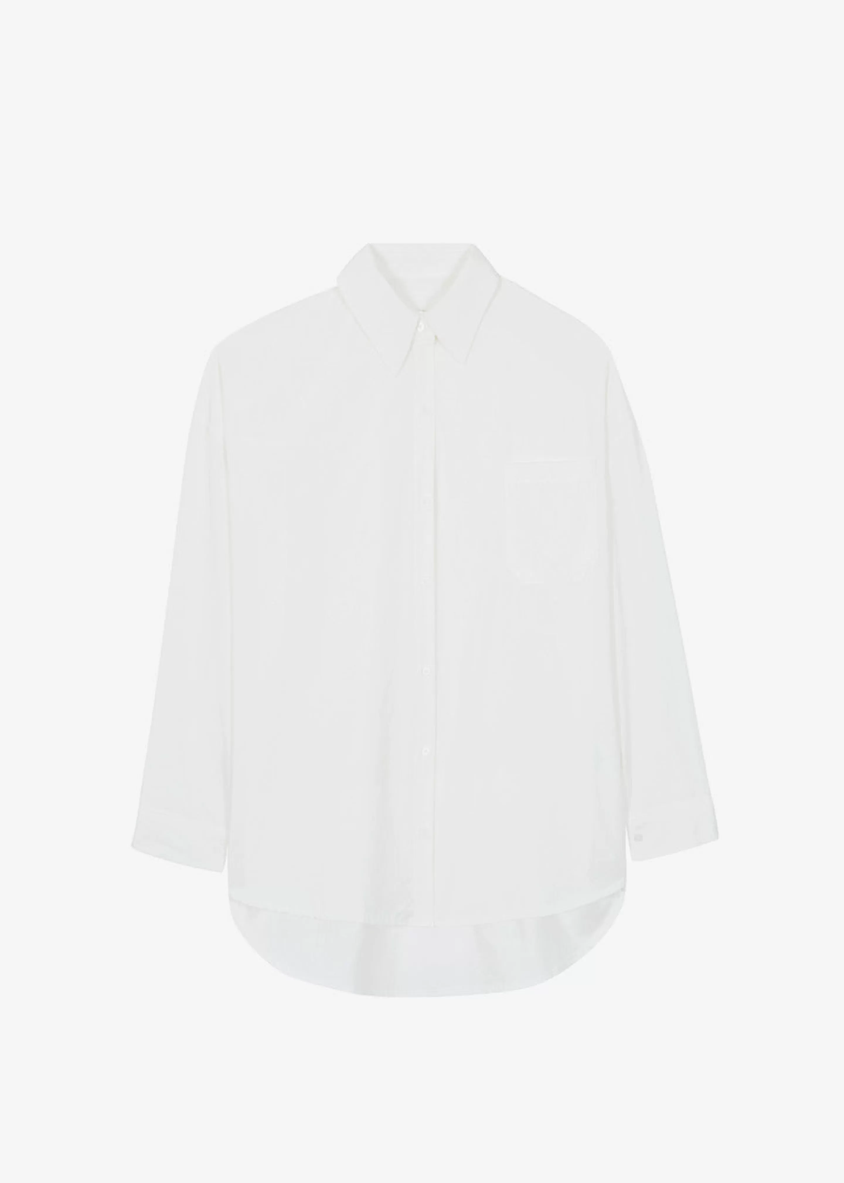 Tops | The Frankie Shop Elide Shirt Optic White