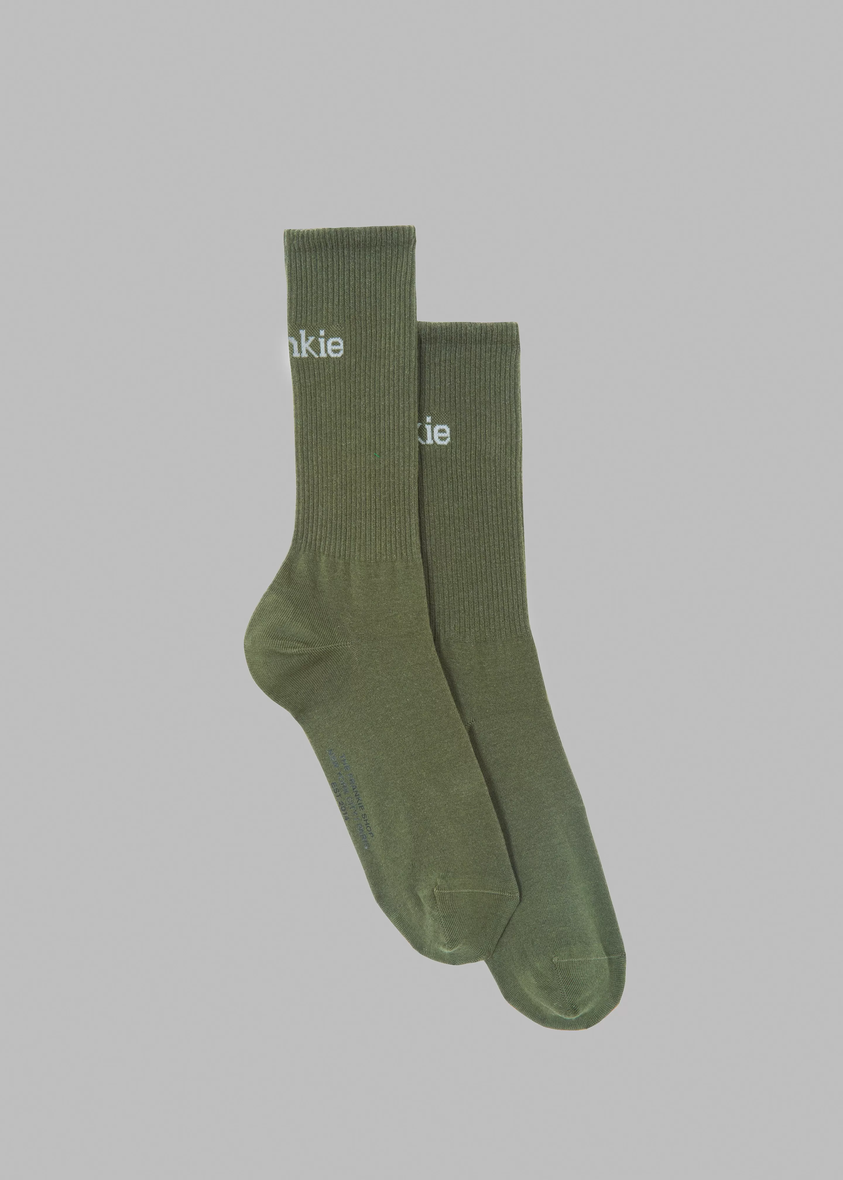 Accessories | The Frankie Shop Frankie In English Ribbed Socks Thyme