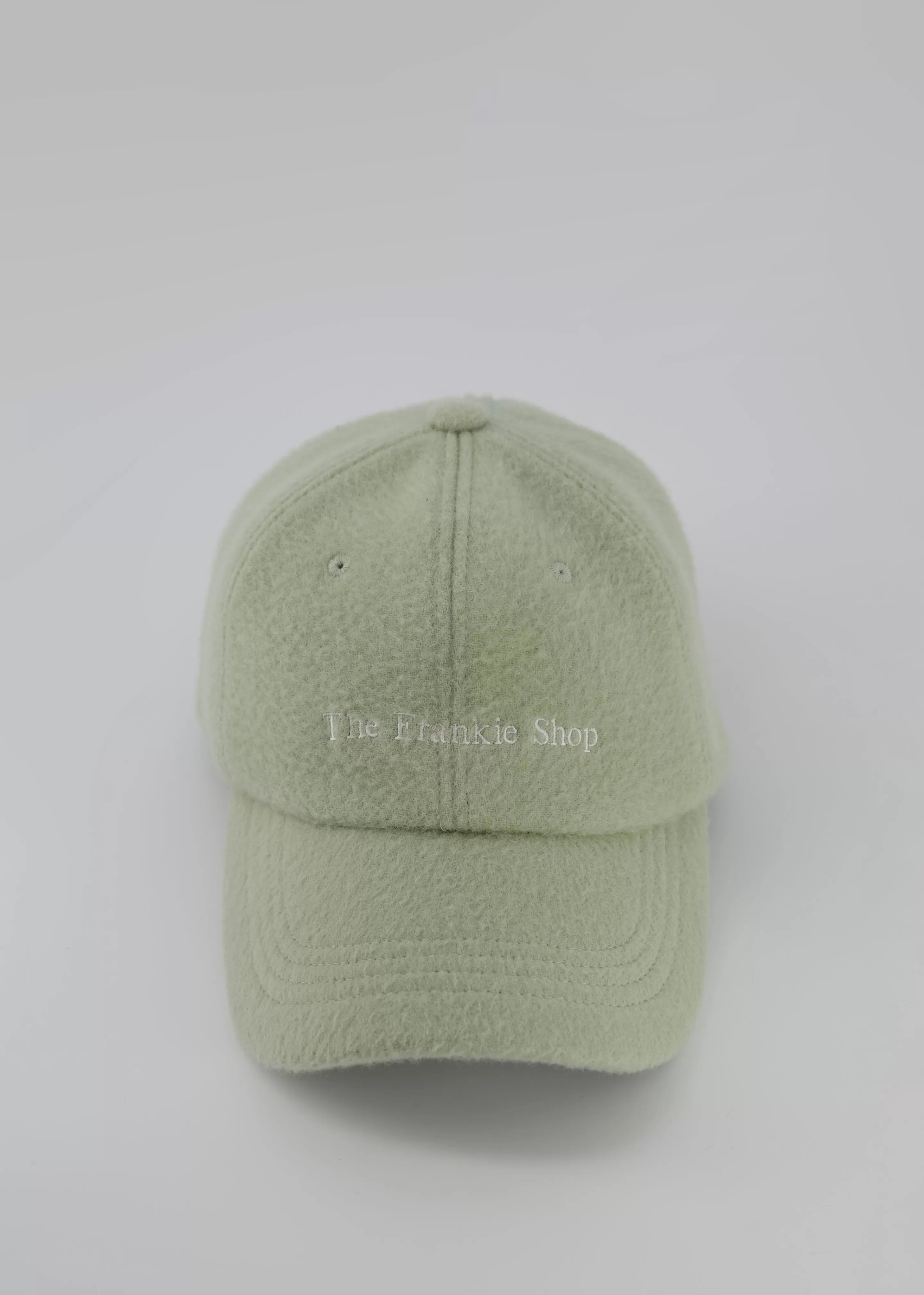 Accessories | The Frankie Shop Frankie Wool Baseball Cap Sage