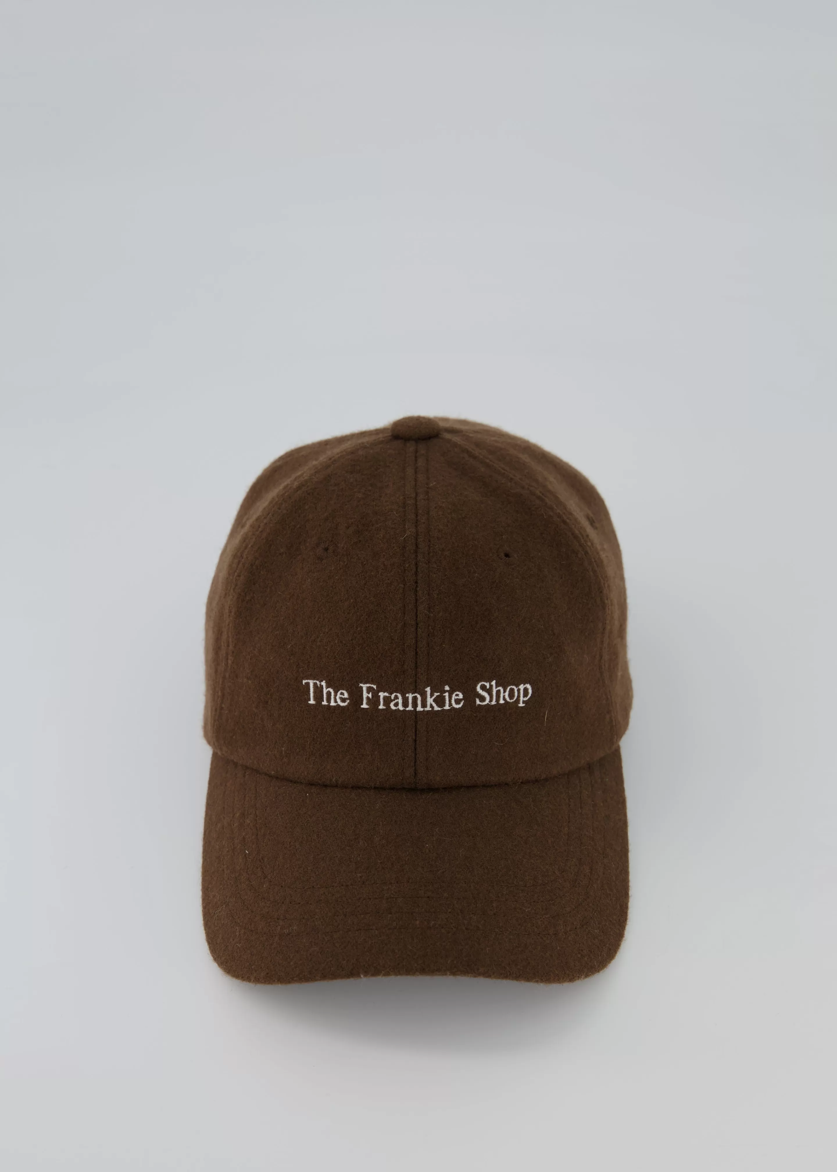 Accessories | The Frankie Shop Frankie Wool Baseball Cap Chocolate