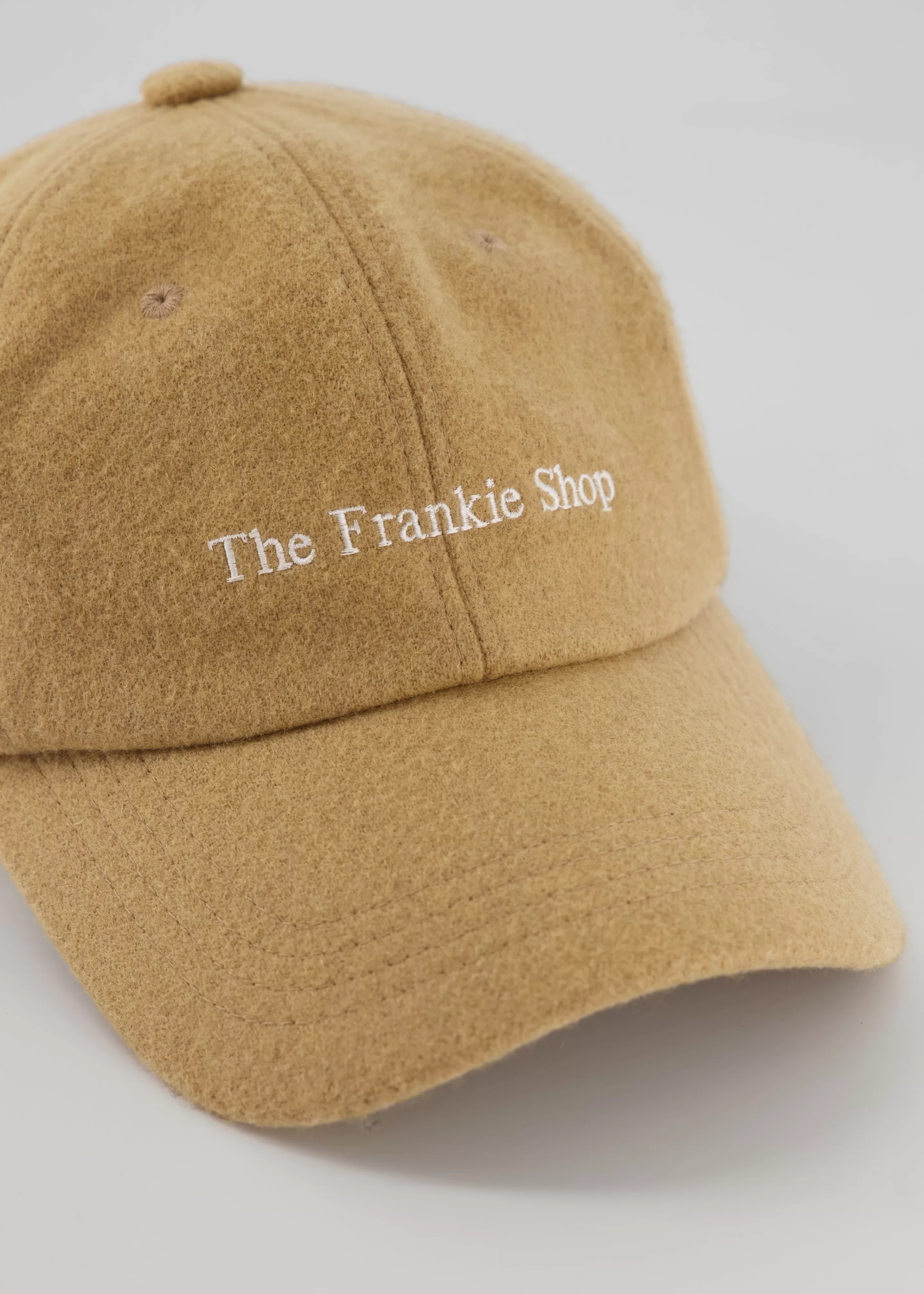 Accessories | The Frankie Shop Frankie Wool Baseball Cap Caramel