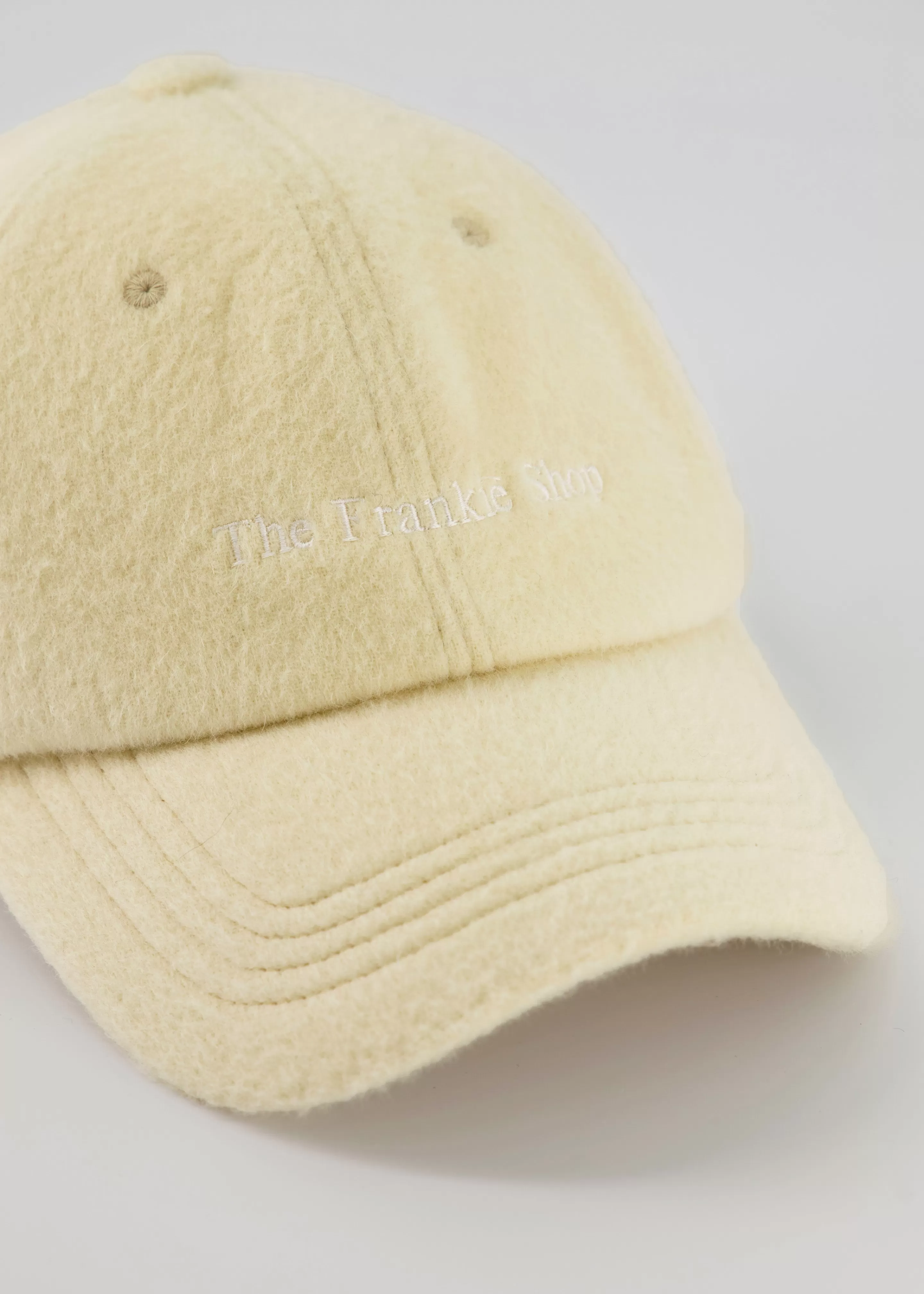 Accessories | The Frankie Shop Frankie Wool Baseball Cap Pale Yellow