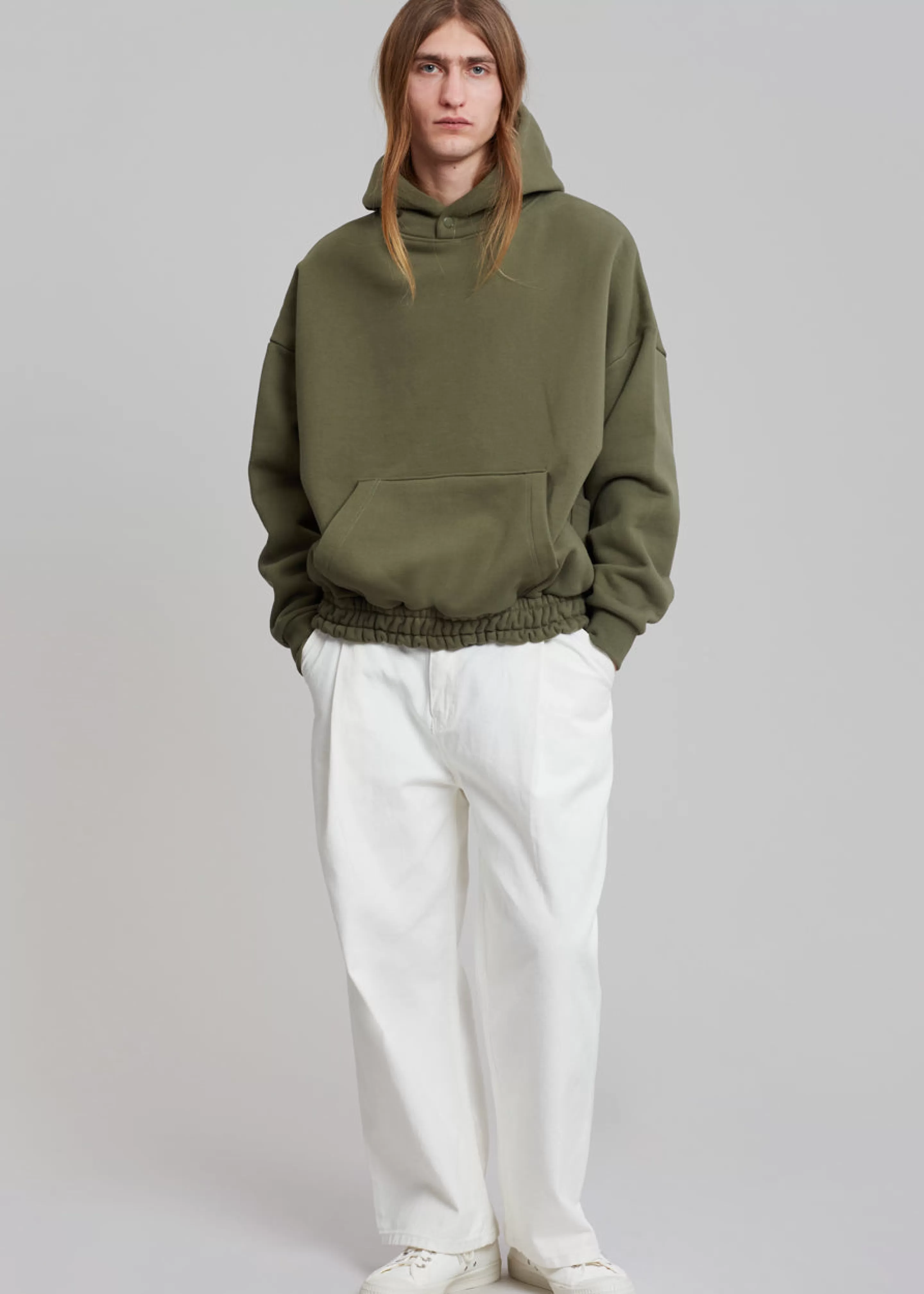 Loungewear | The Frankie Shop Gene Hoodie Dark Olive