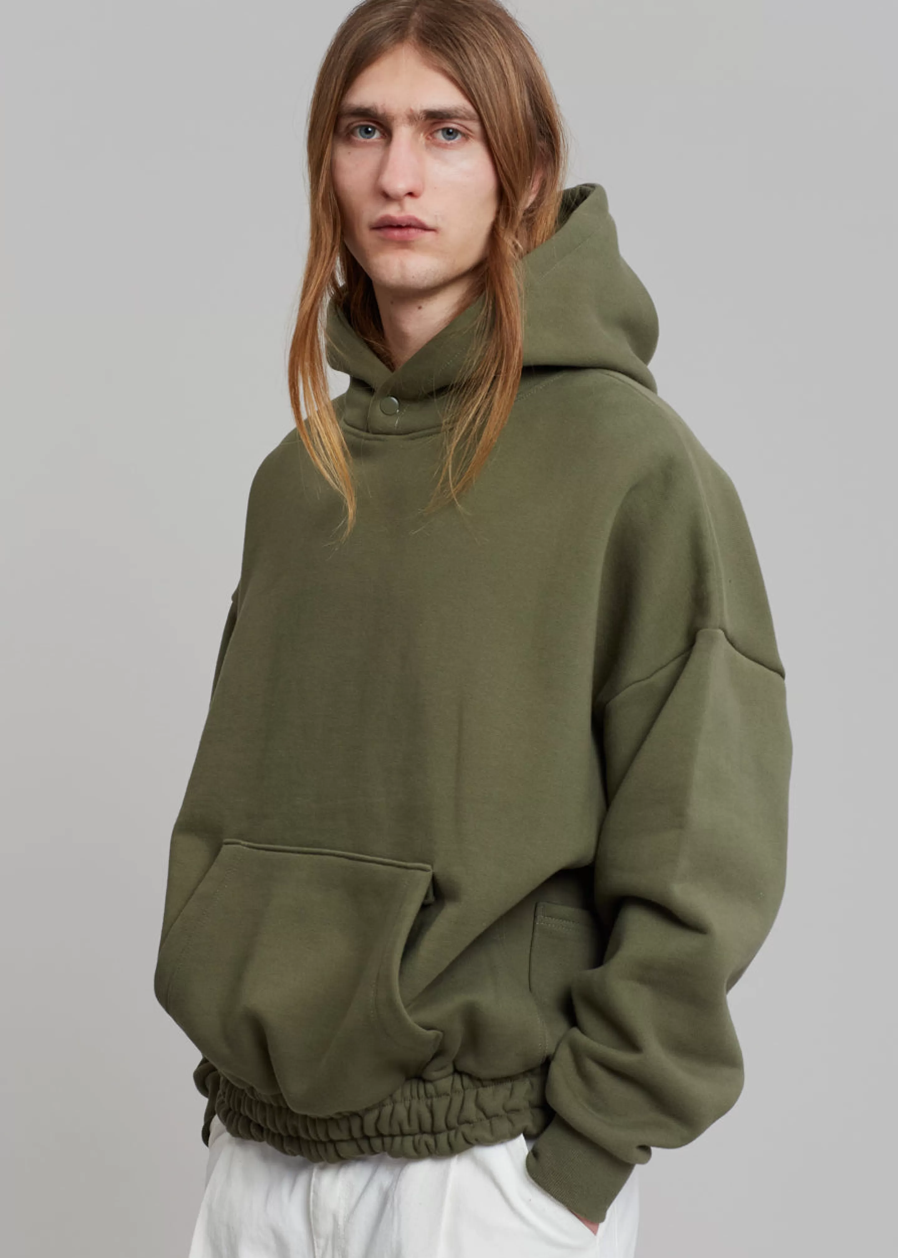 Loungewear | The Frankie Shop Gene Hoodie Dark Olive