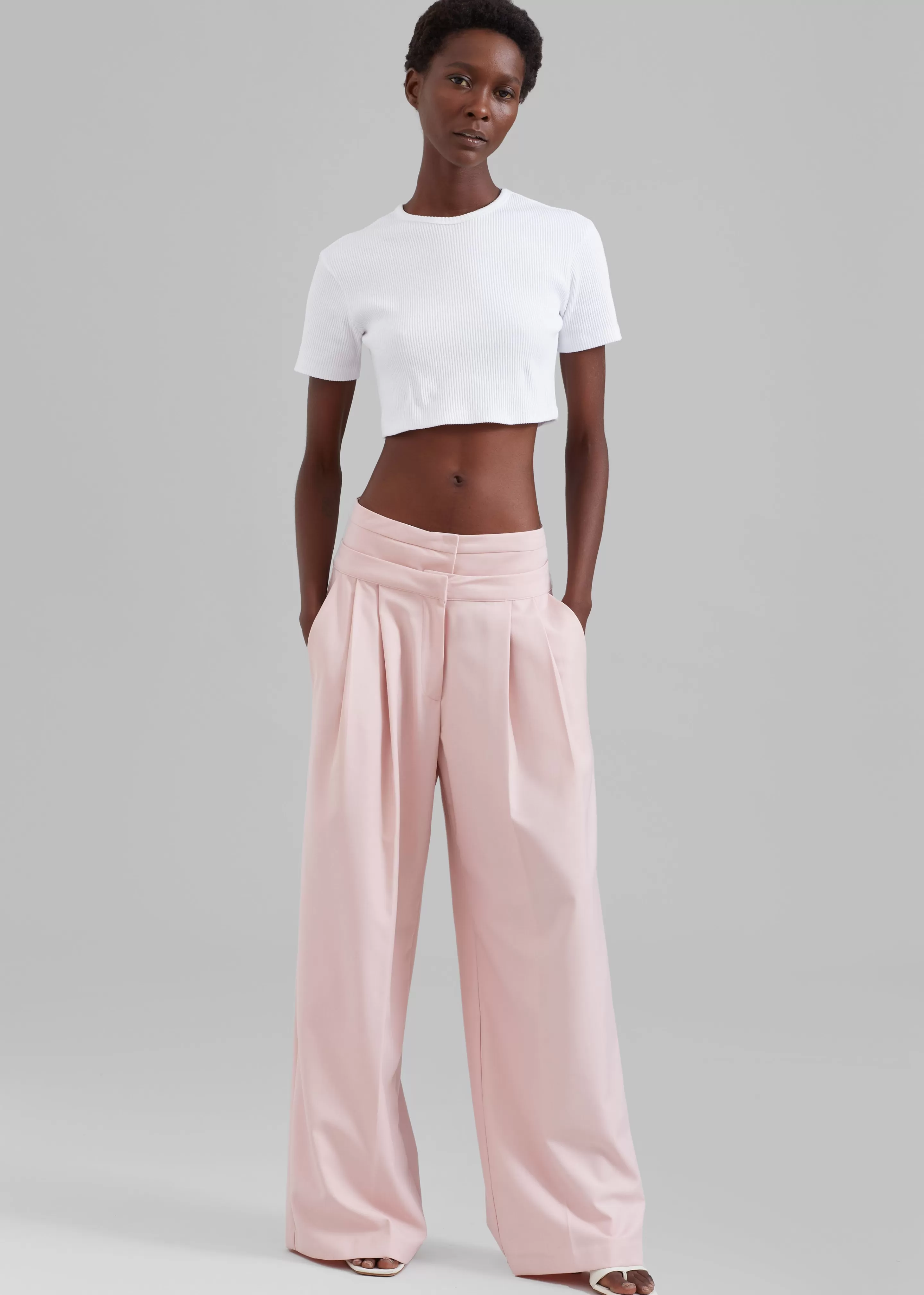 Bottoms | The Frankie Shop Jaipur Wide Pants Lotus