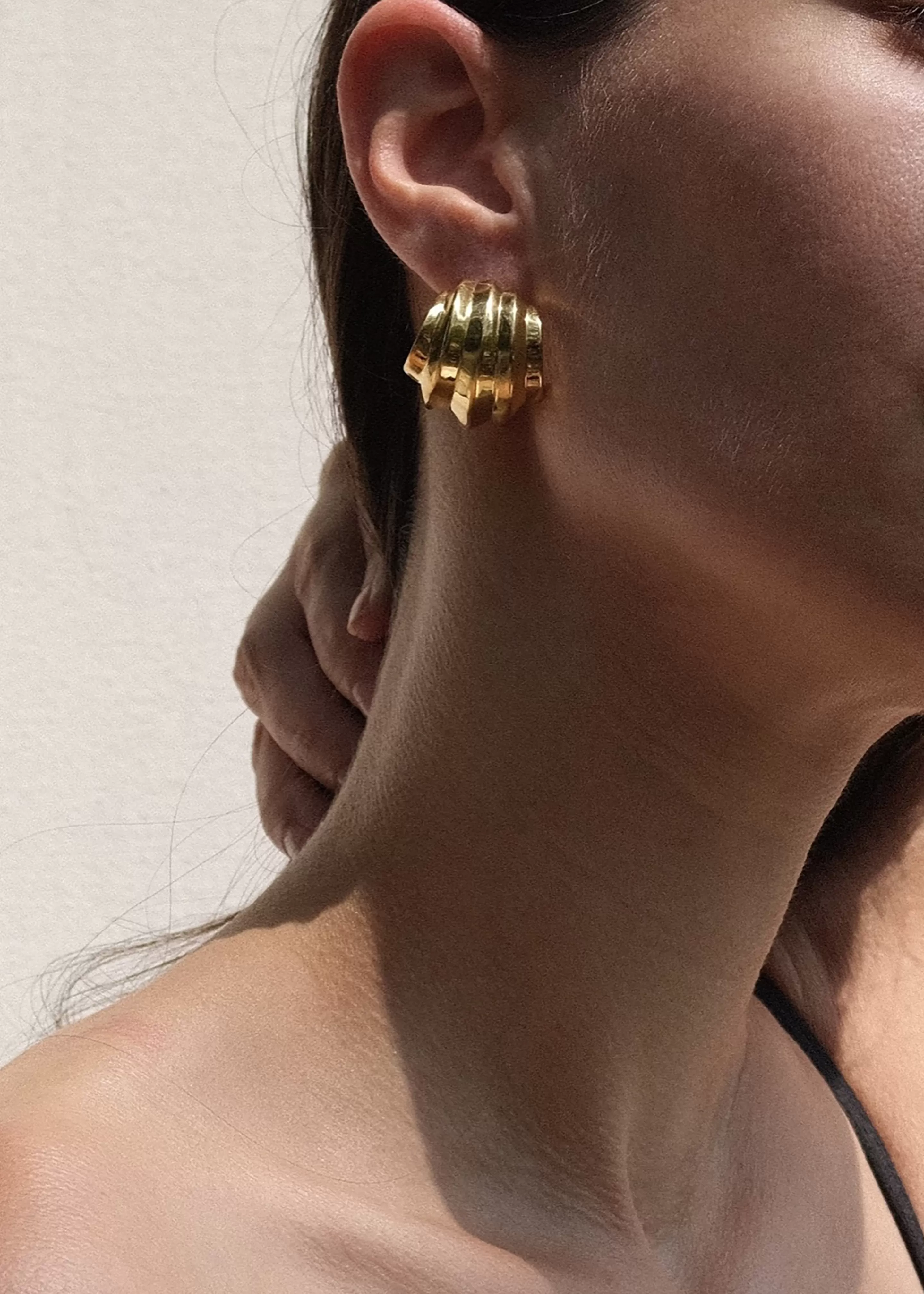 Accessories | The Frankie Shop Jasmin Sparrow Homard Hoops Gold