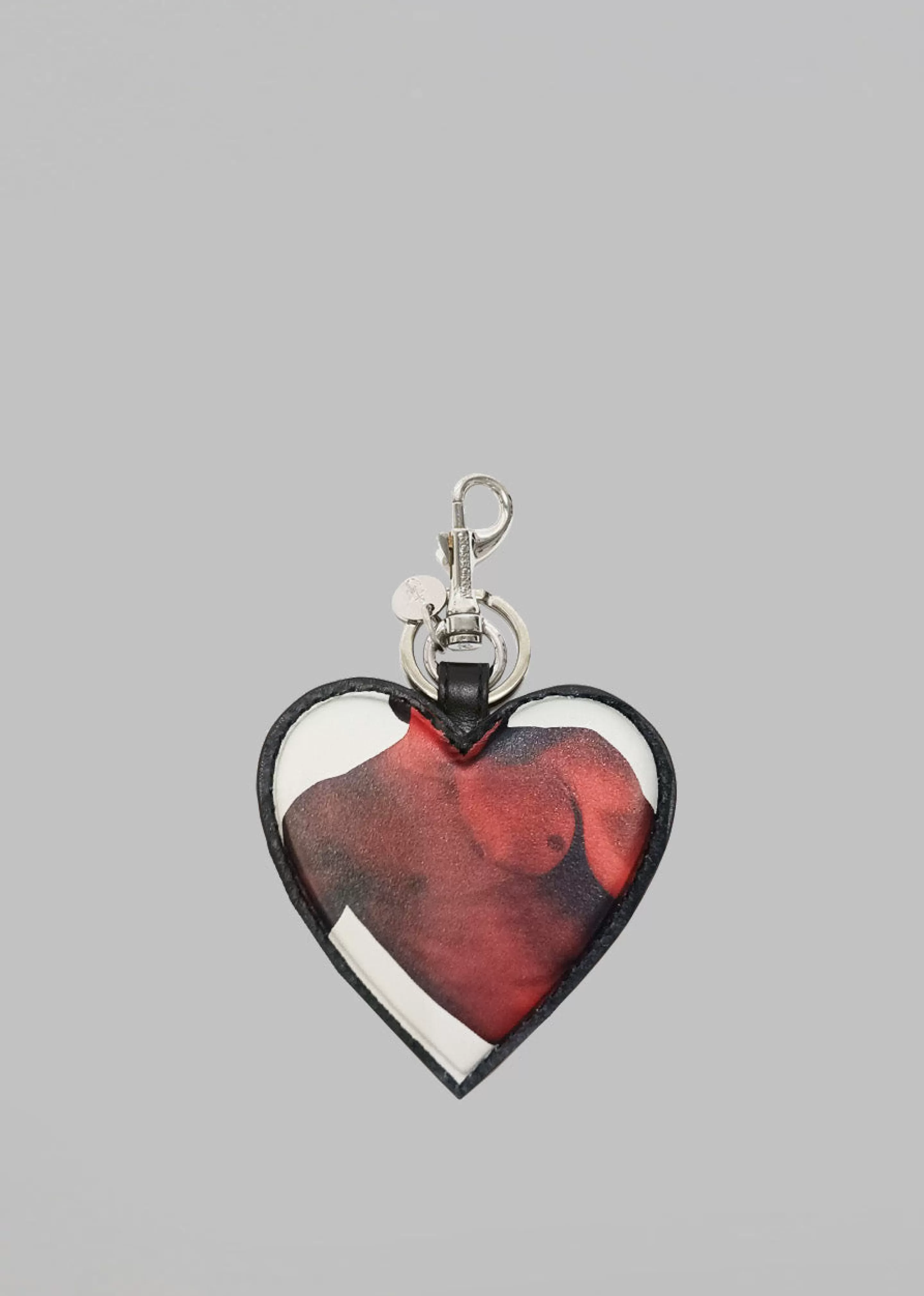 Accessories | The Frankie Shop Jw Anderson Heart Keyring White/Black