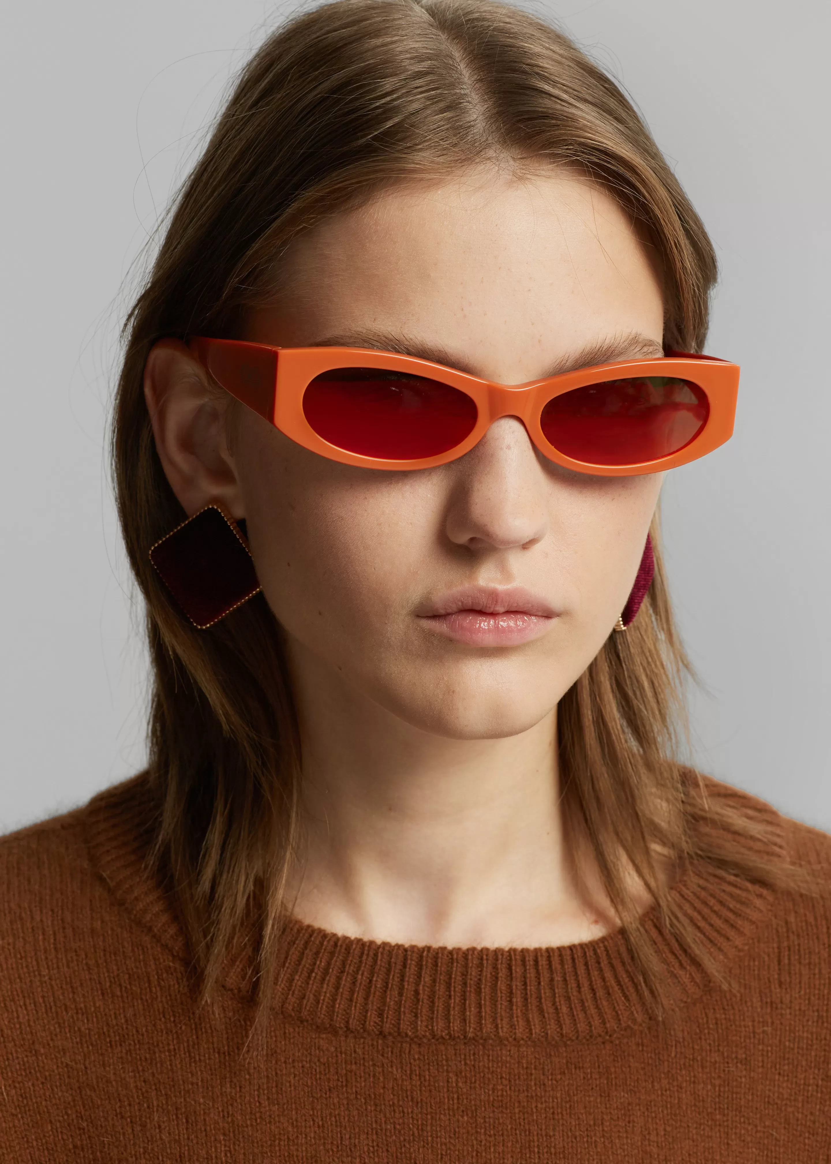 Accessories | The Frankie Shop Karen Wazen Ciara Sunglasses Carrot