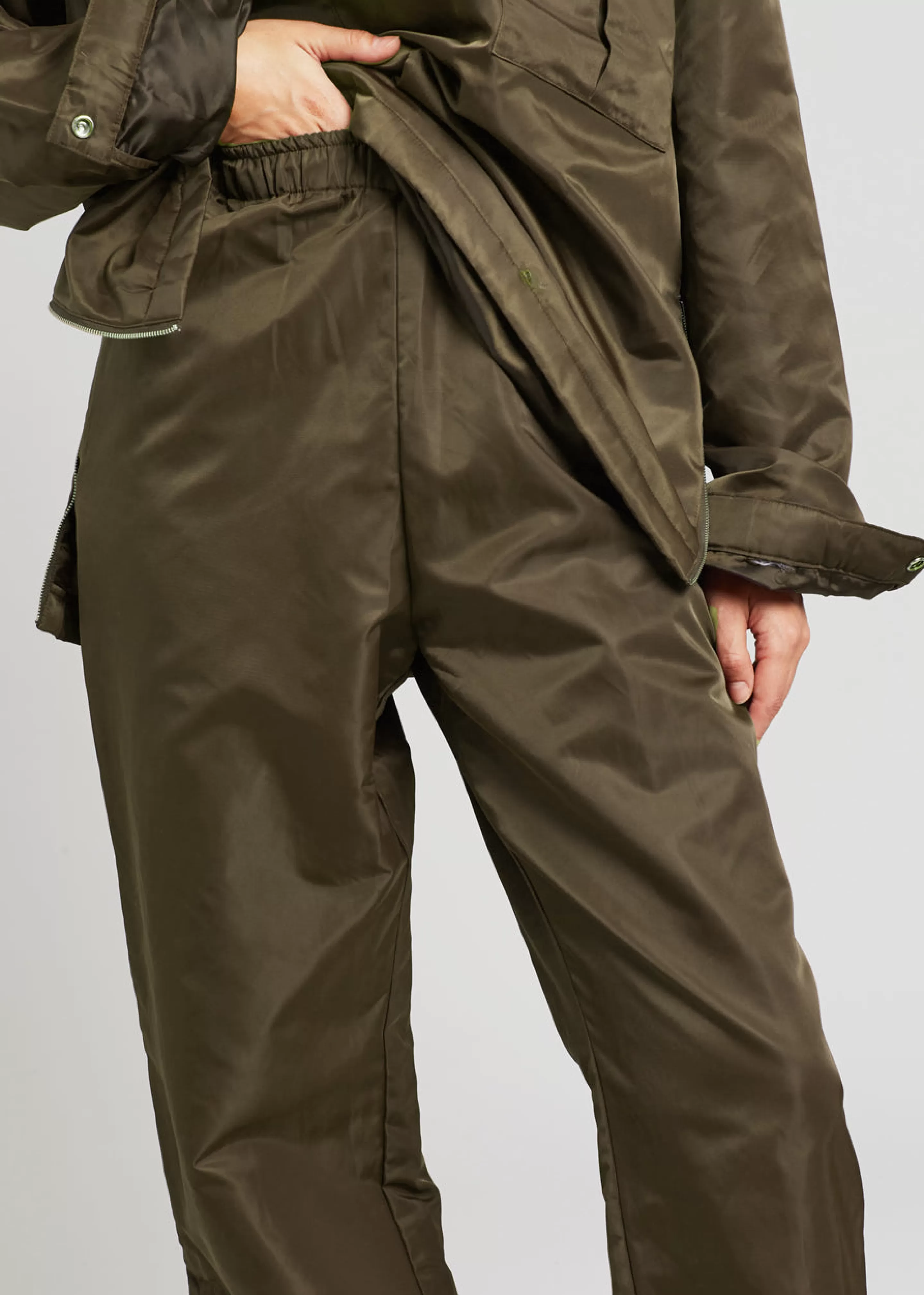 Bottoms | The Frankie Shop Kevin Track Pants Khaki Brown