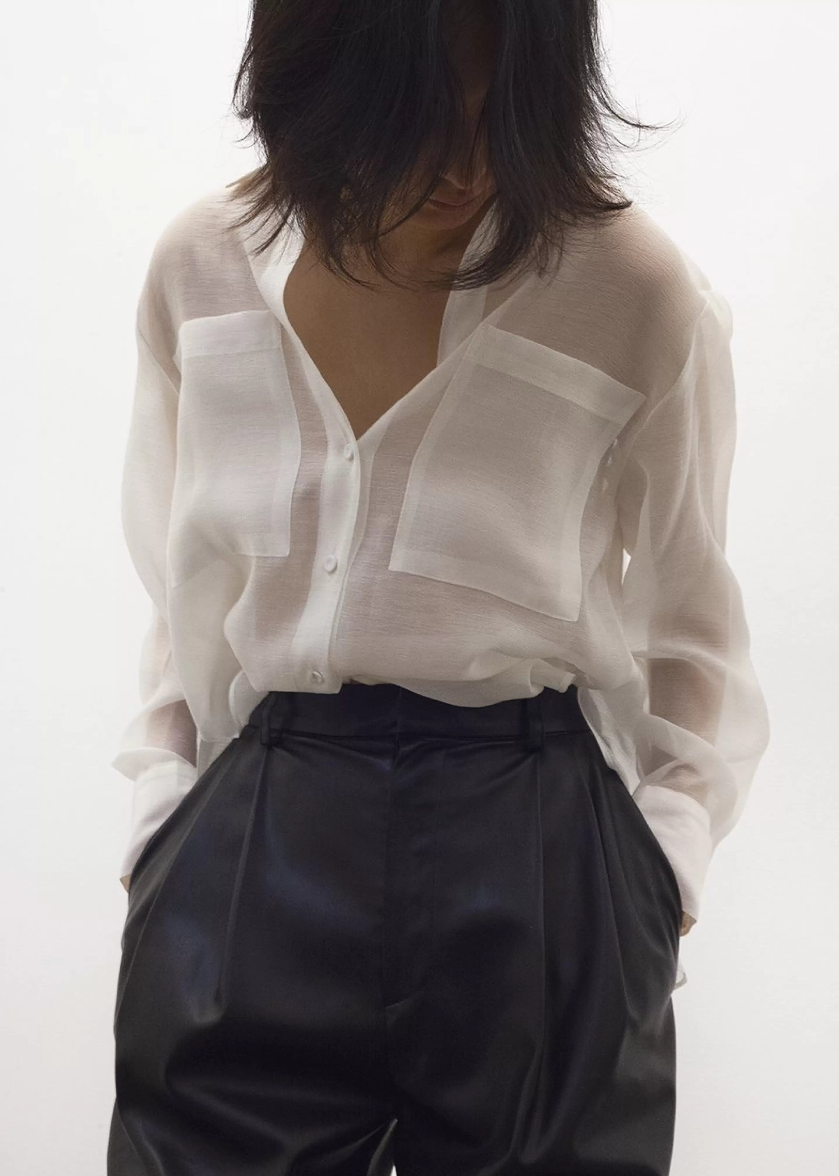 Tops | The Frankie Shop Kier Blouse Off White