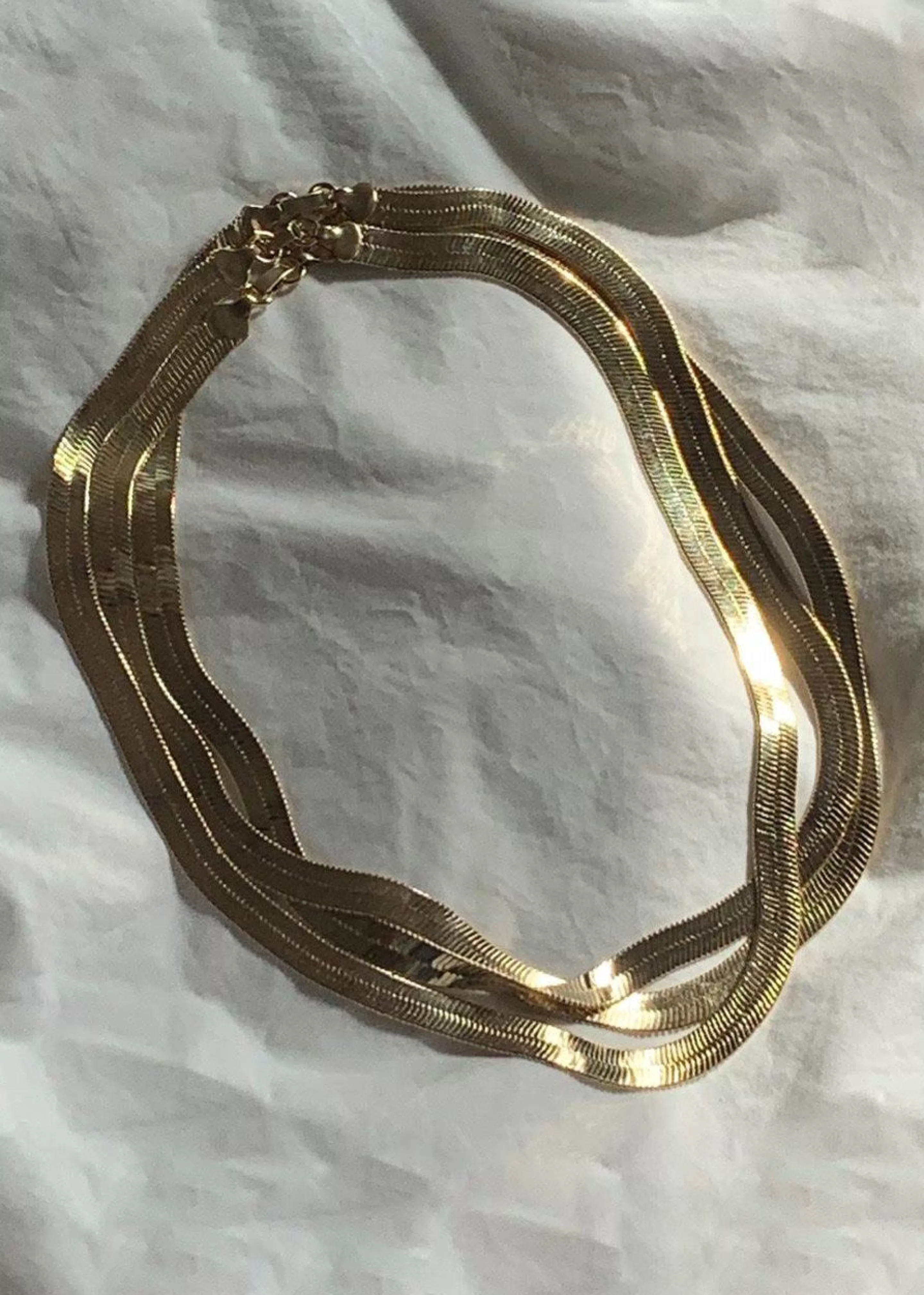 Accessories | The Frankie Shop Laura Lombardi Omega Chain Necklace Gold