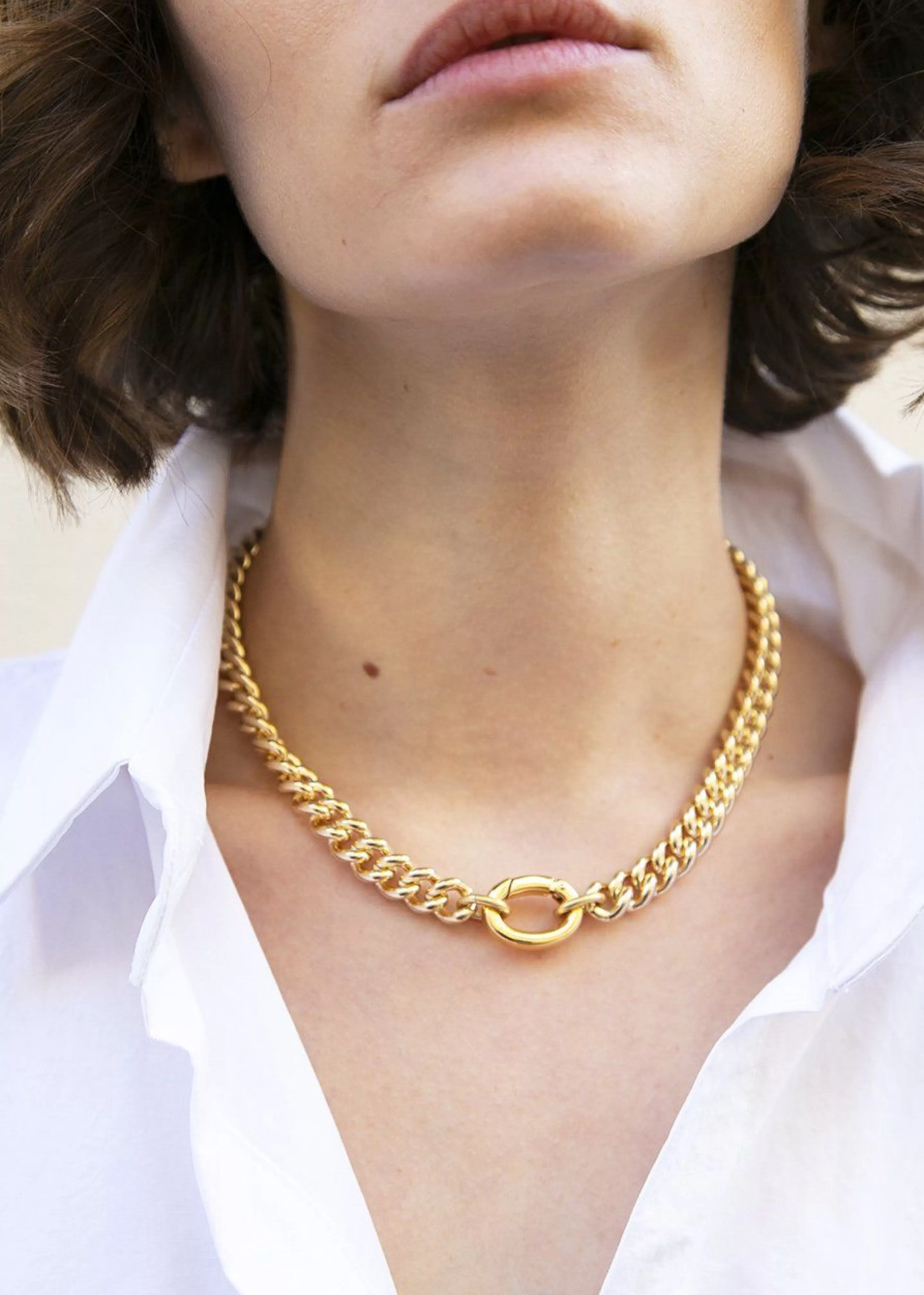 Accessories | The Frankie Shop Laura Lombardi Presa Chain Necklace Gold