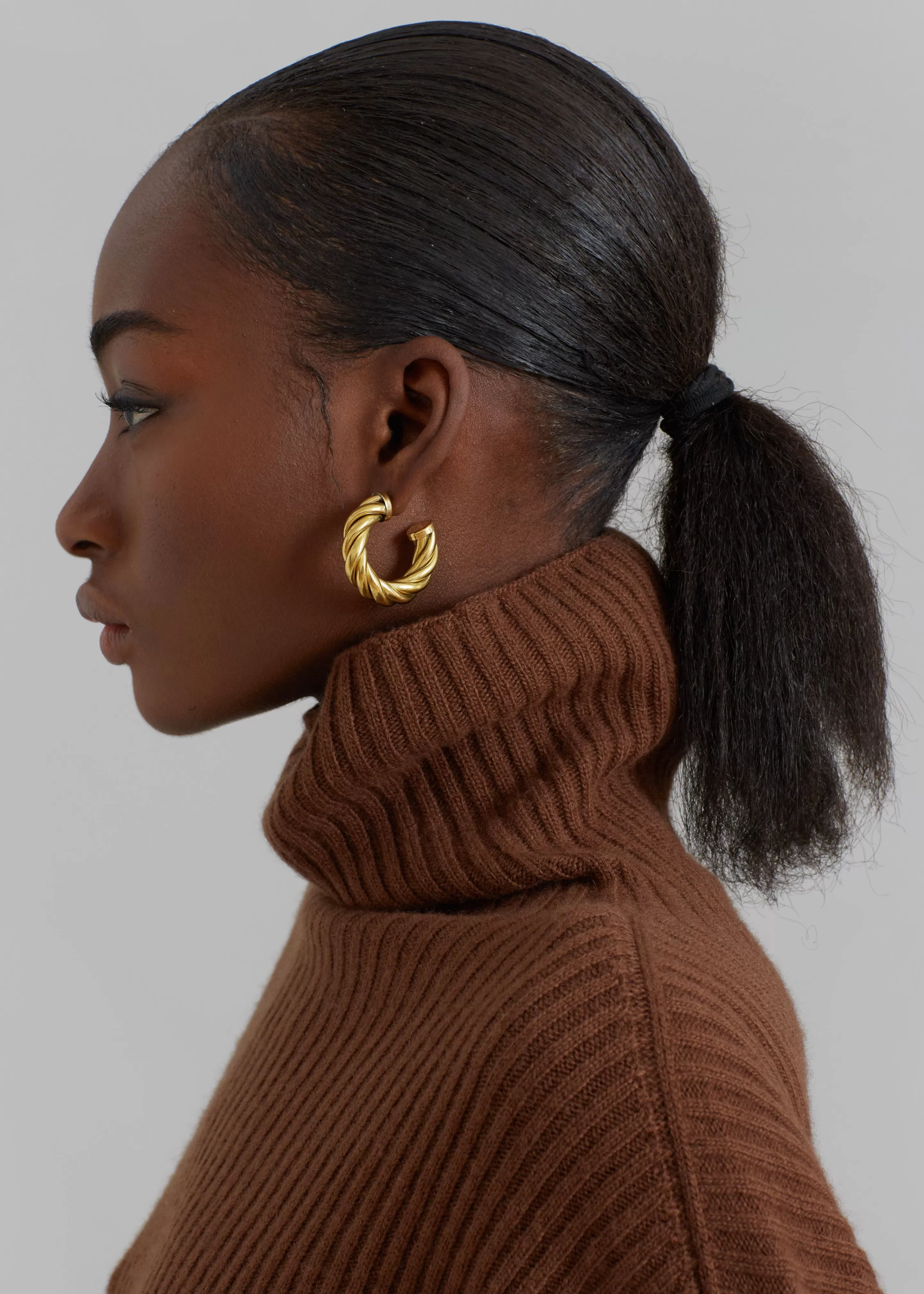 Accessories | The Frankie Shop Laura Lombardi Spira Hoops Gold