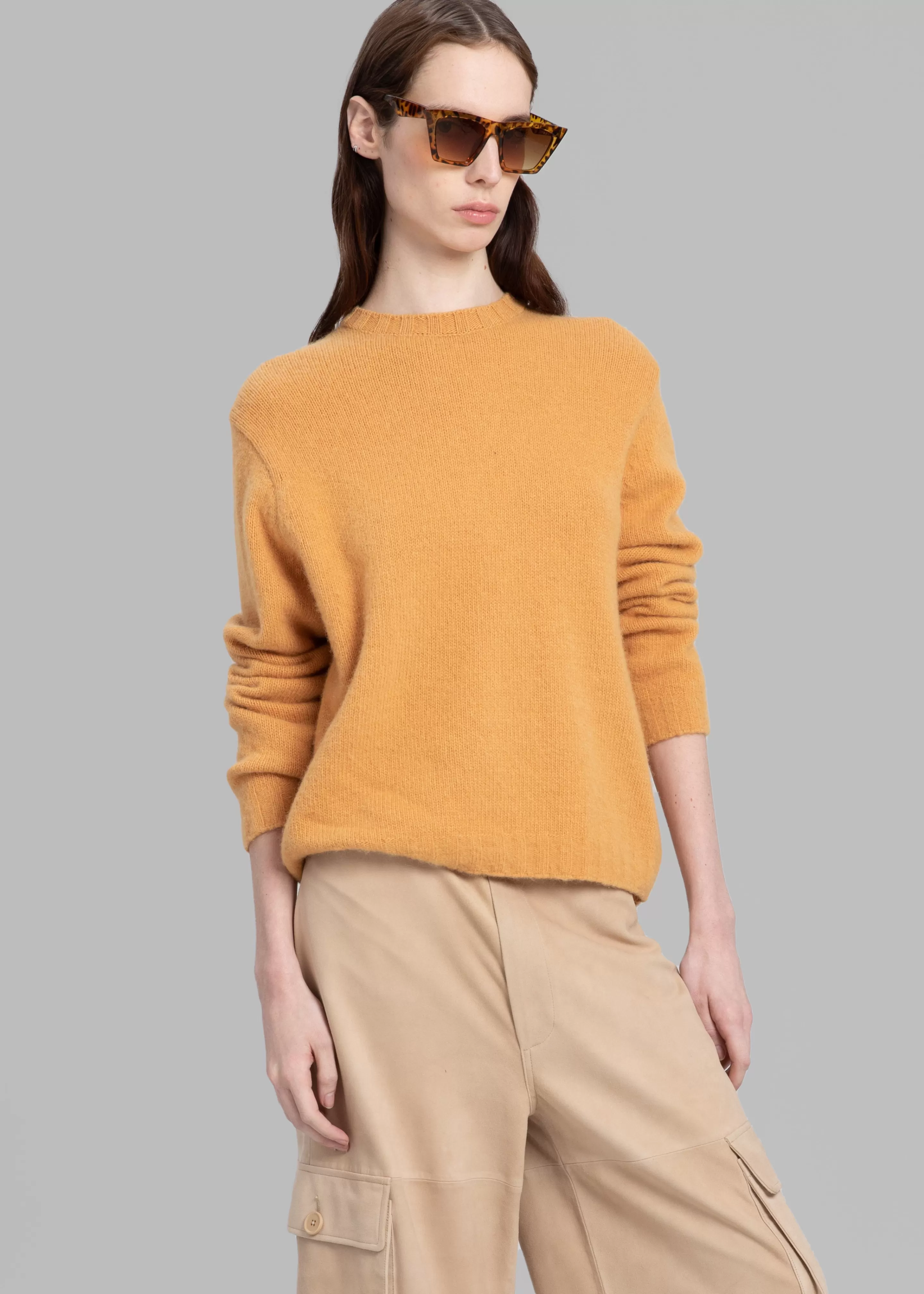 Knitwear | The Frankie Shop Lorain Sweater Orange