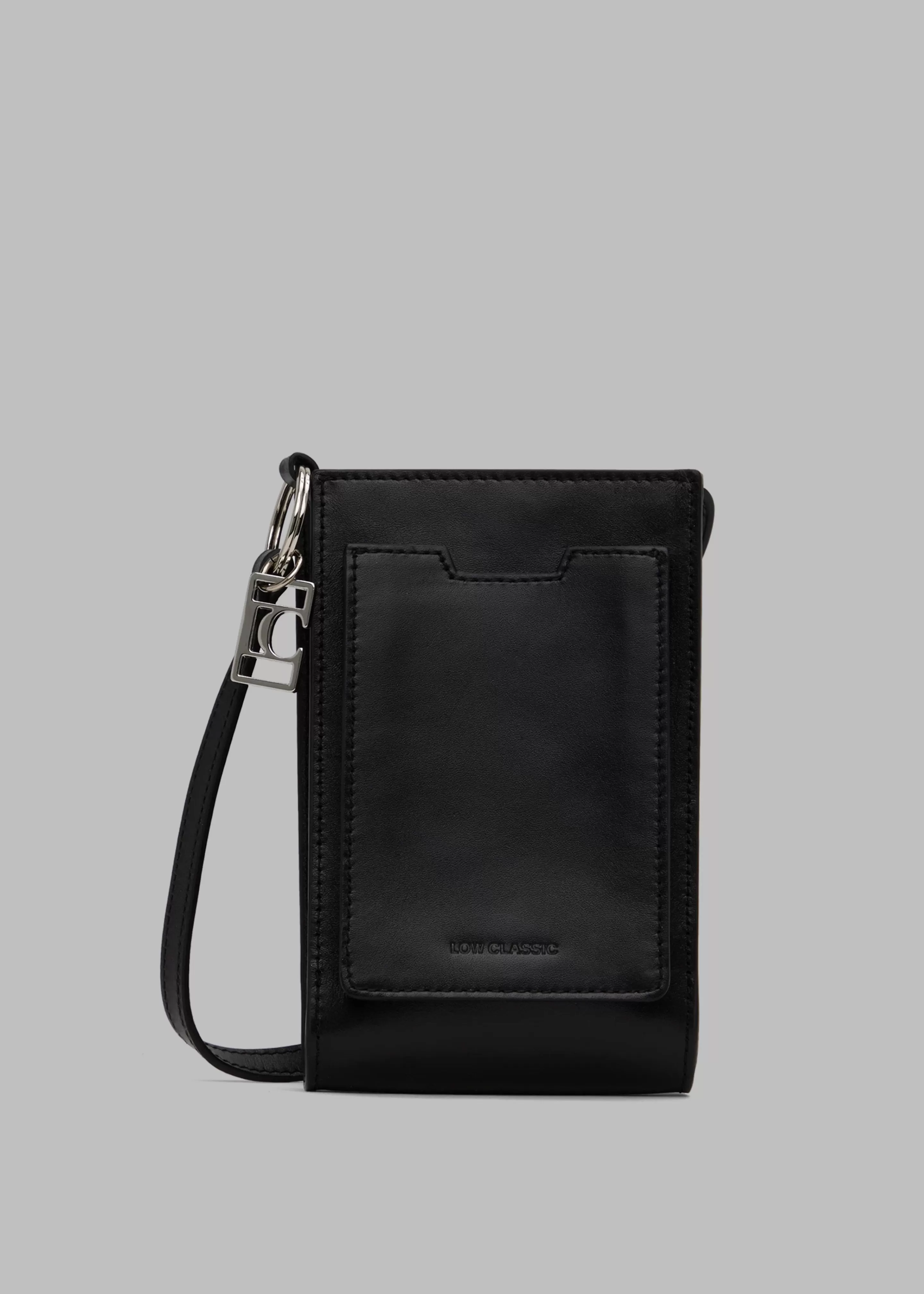 Accessories | The Frankie Shop Low Classic Key-Ring Bag Black