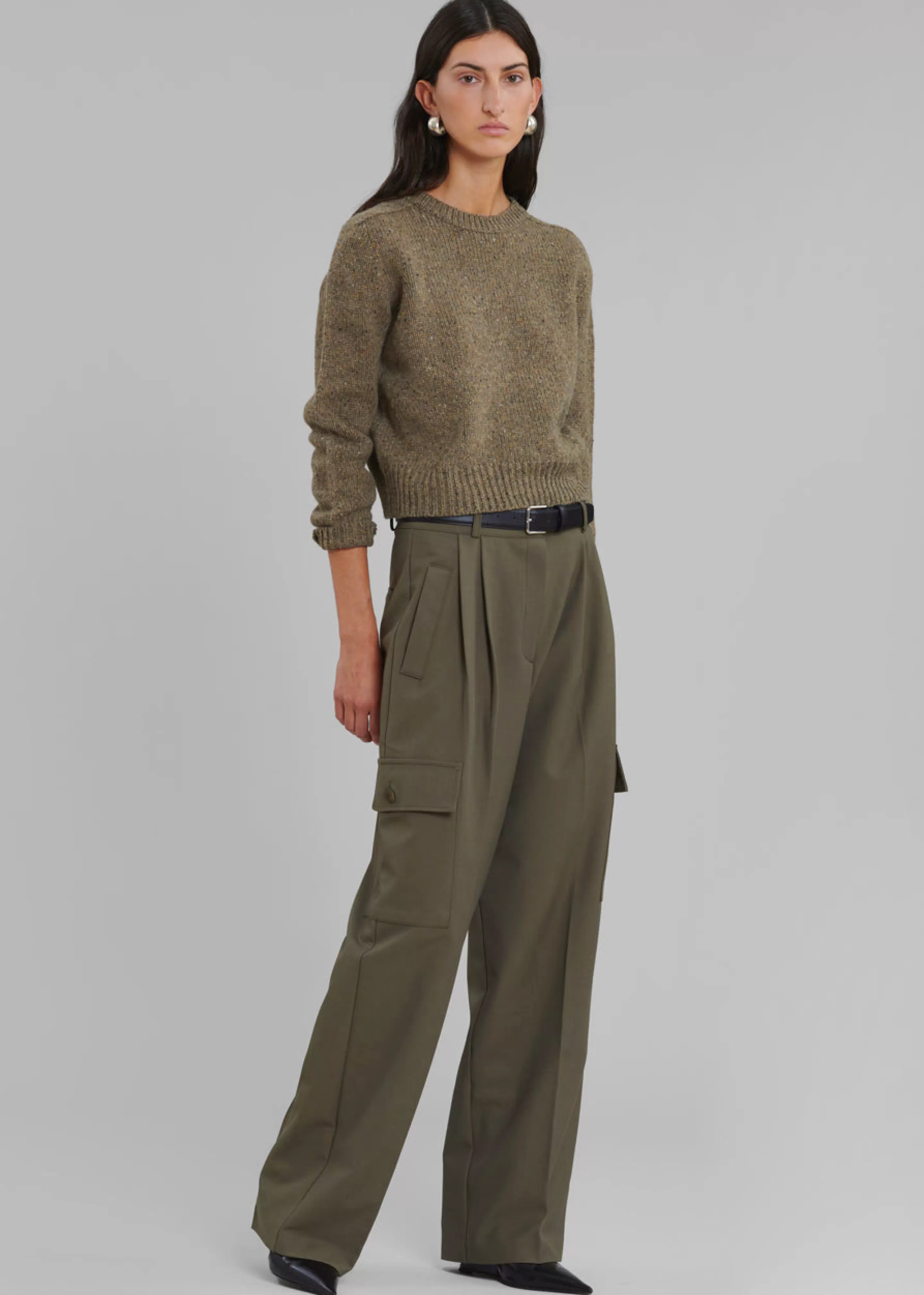 Bottoms | The Frankie Shop Maesa Cargo Pants Olive