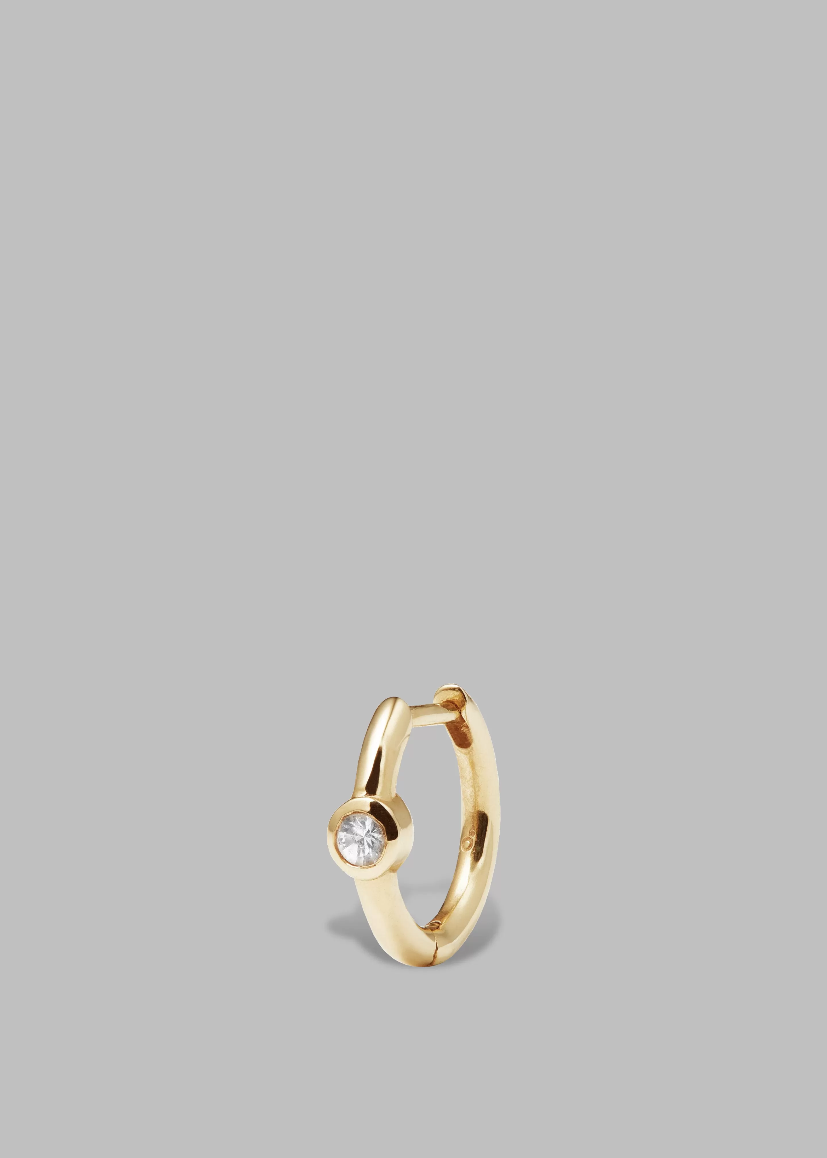 Accessories | The Frankie Shop Otiumberg White Sapphire Huggie Hoop Gold