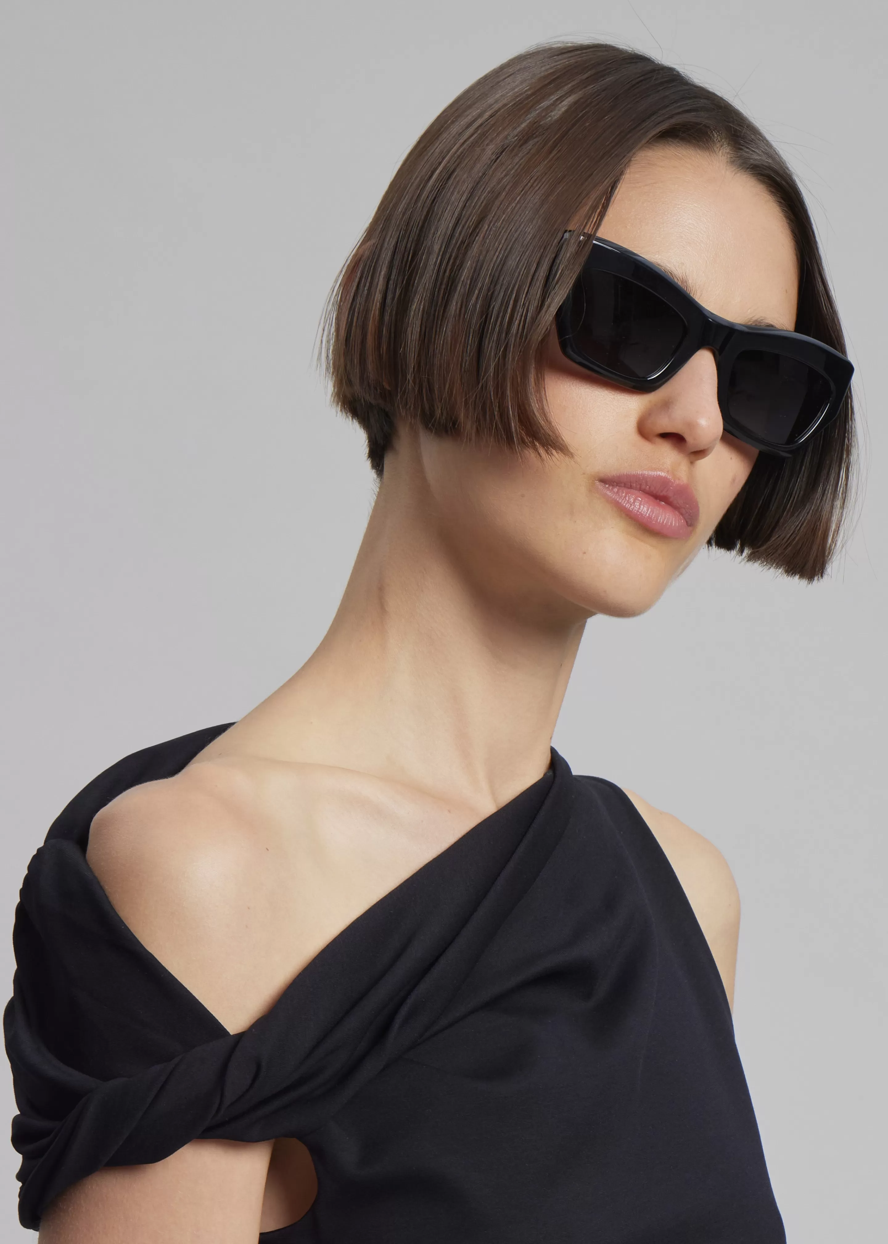 Accessories | The Frankie Shop Port Tanger Ayreen Sunglasses Black