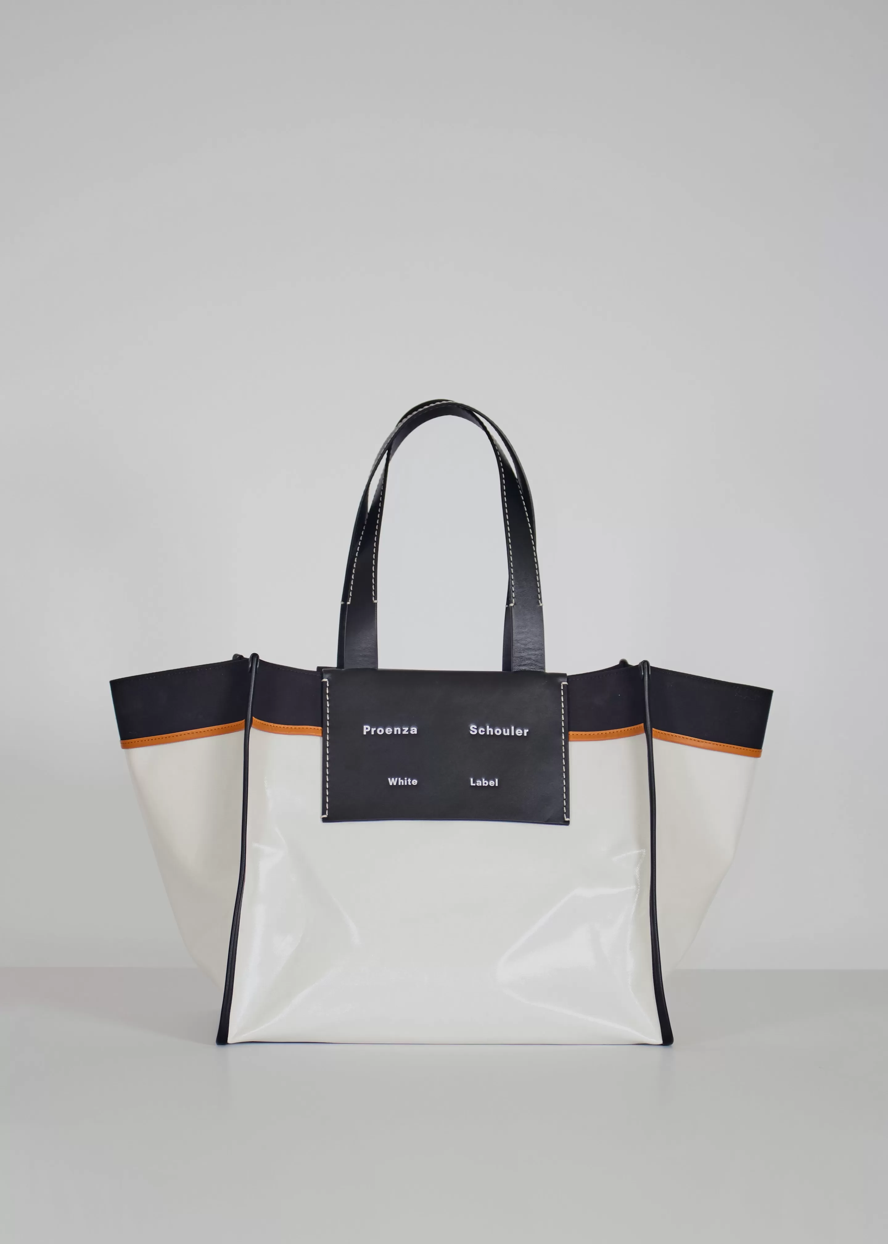 Accessories | The Frankie Shop Proenza Schouler White Label Xl Morris Coated Canvas Tote Off White