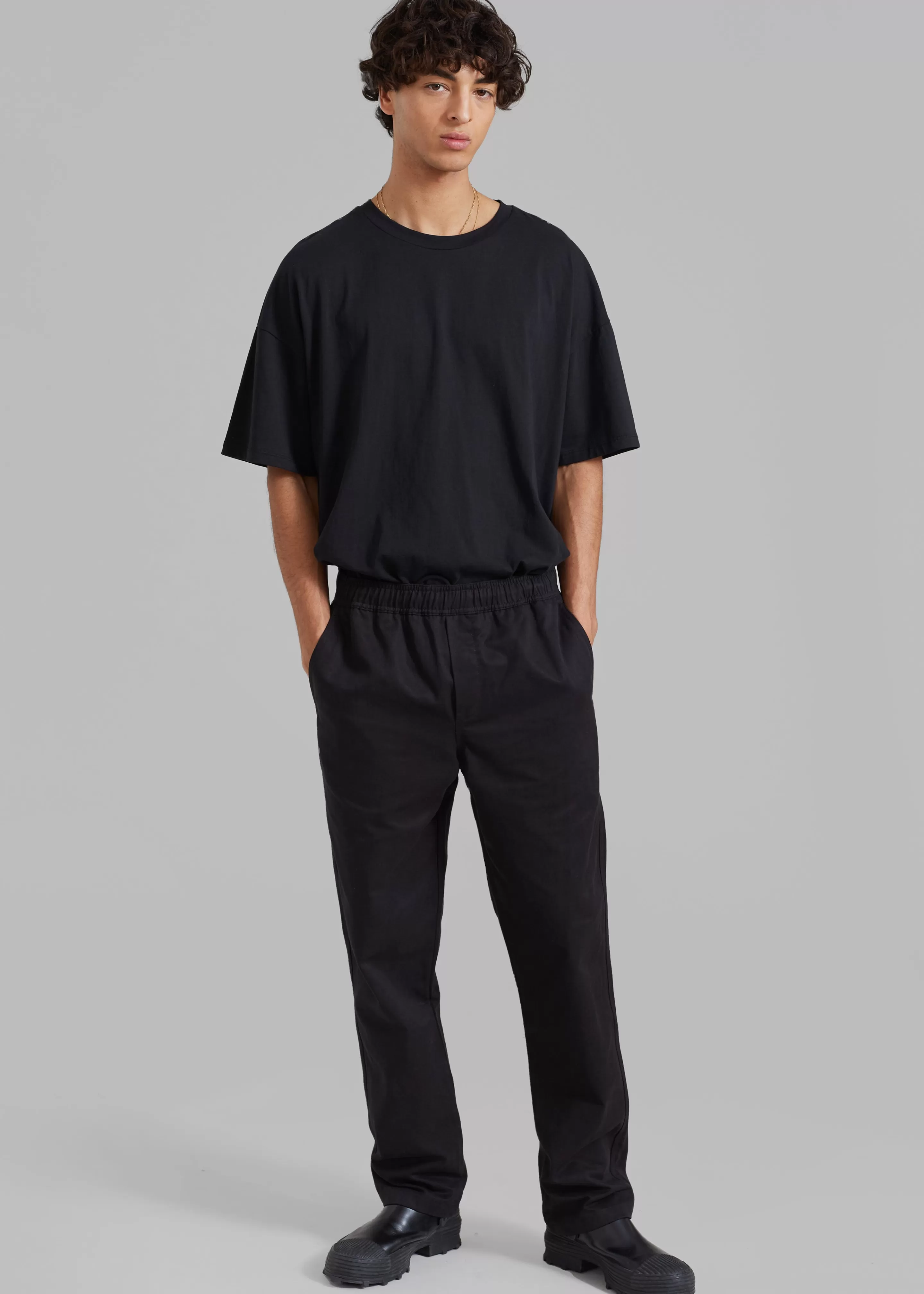 Bottoms | The Frankie Shop Samsoe & Samsoe Jabari Trousers Black