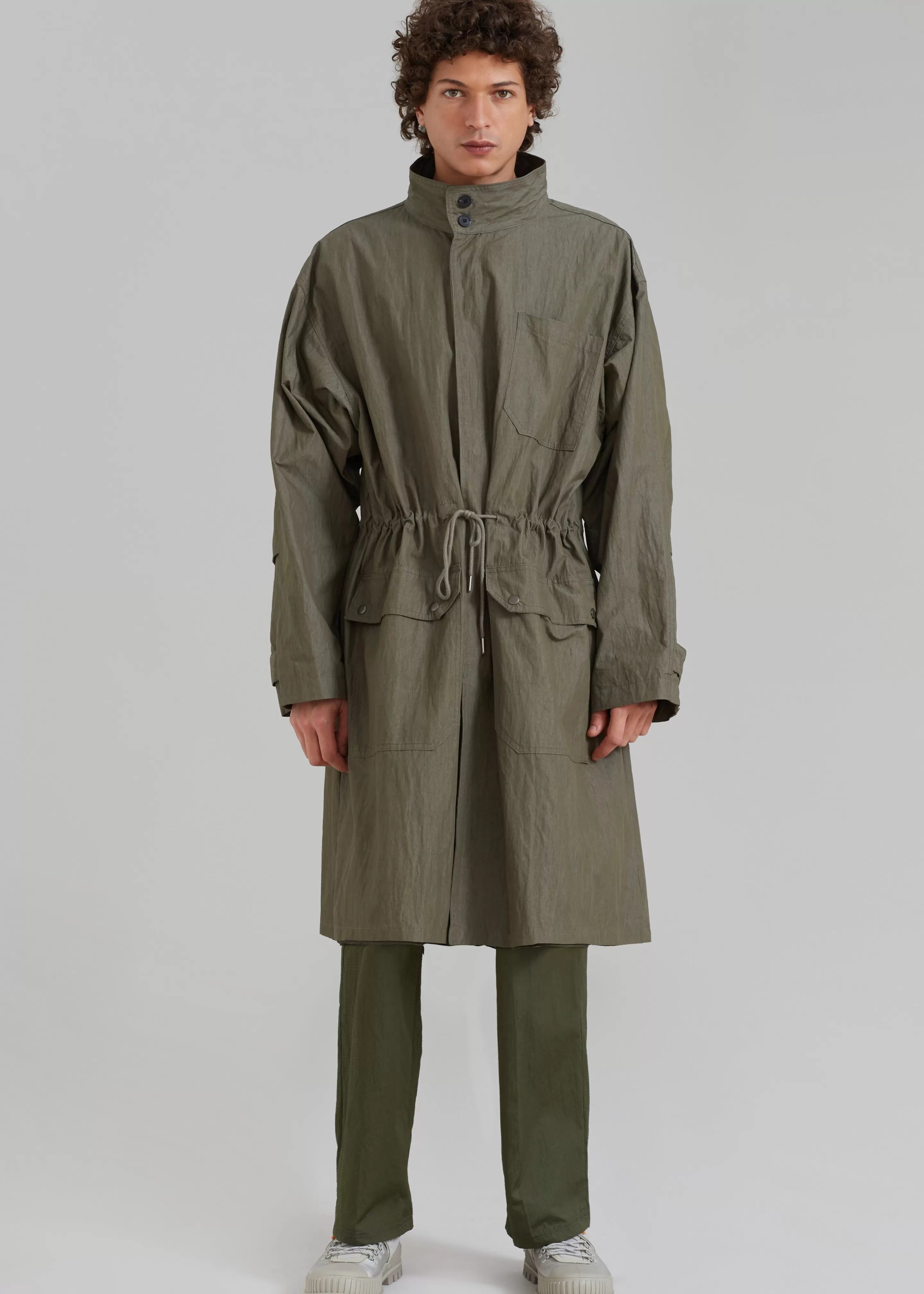 Outerwear | The Frankie Shop Stephen Anorak Dark Olive