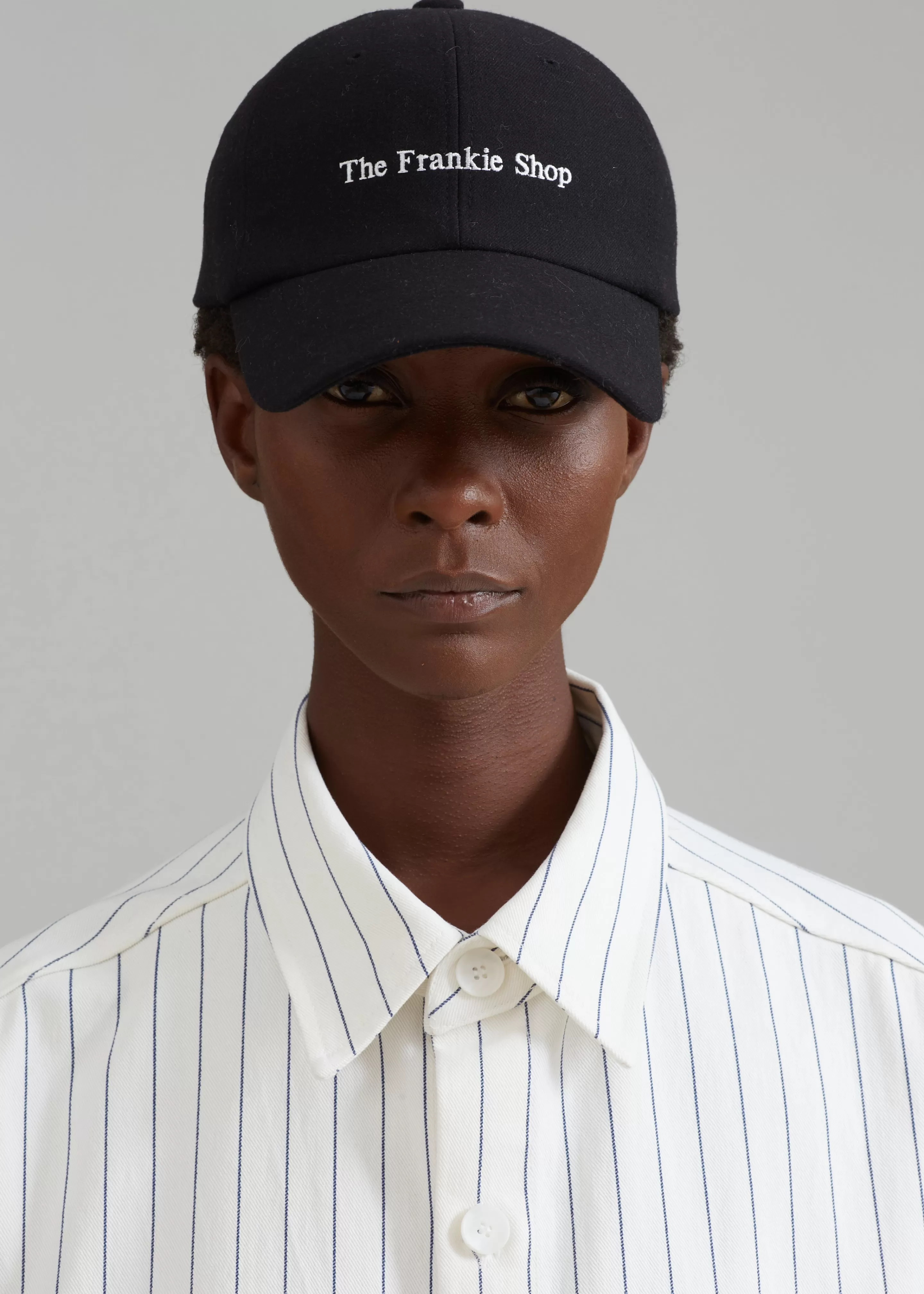 Accessories | The Frankie Shop Tfs Flannel Baseball Cap Black