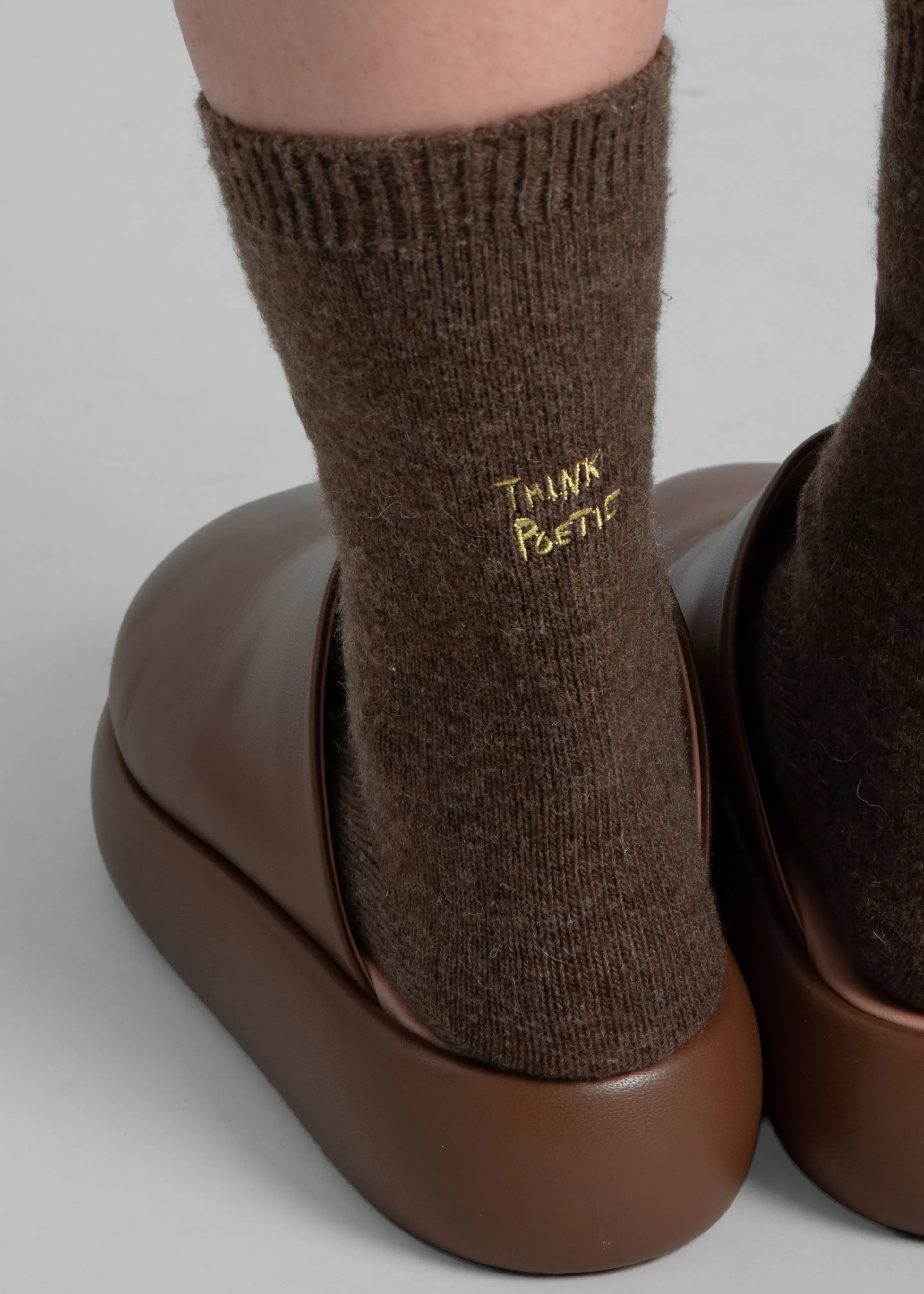 Accessories | The Frankie Shop Think Socks Brown