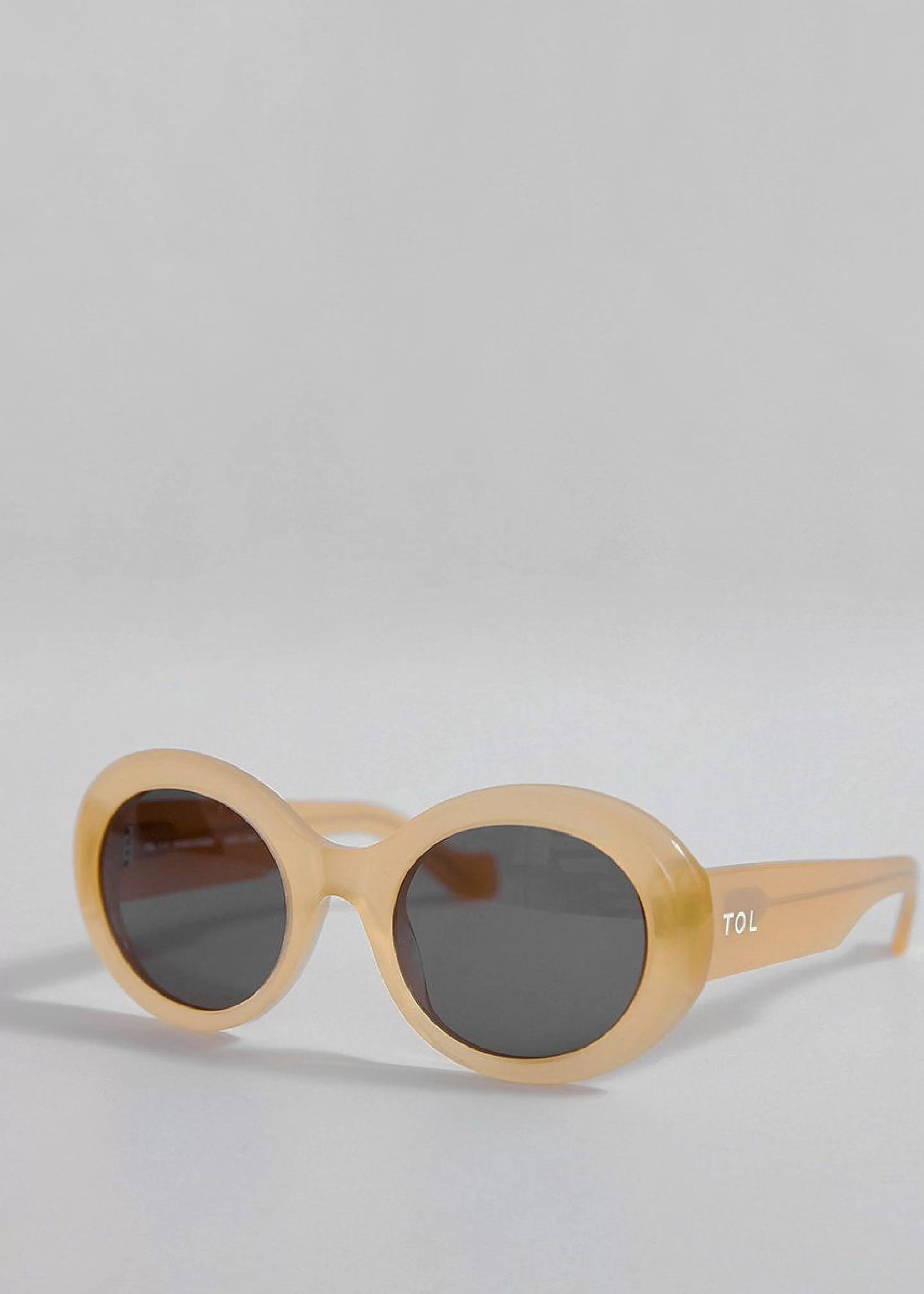 Accessories | The Frankie Shop Tol Eyewear Double Round Sunglasses Honey