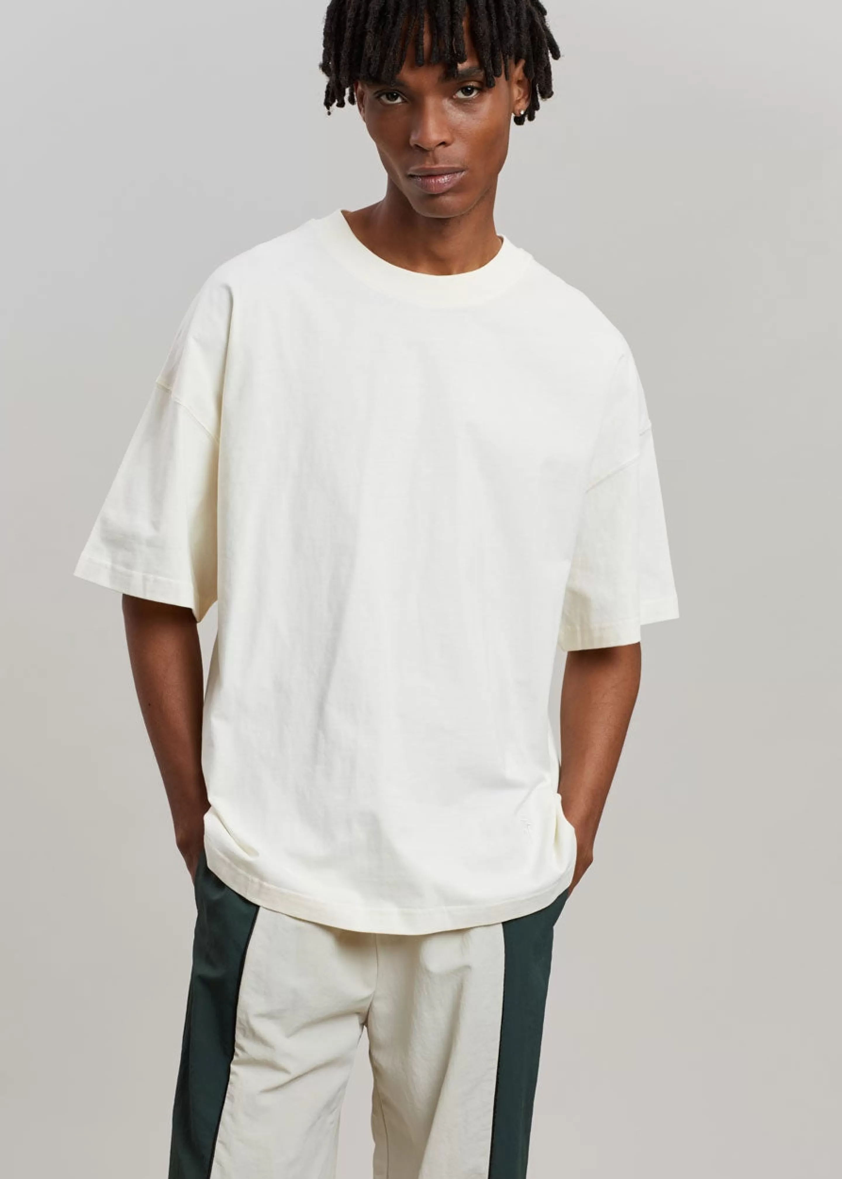 Tops | The Frankie Shop Tony Boxy T-Shirt Off White