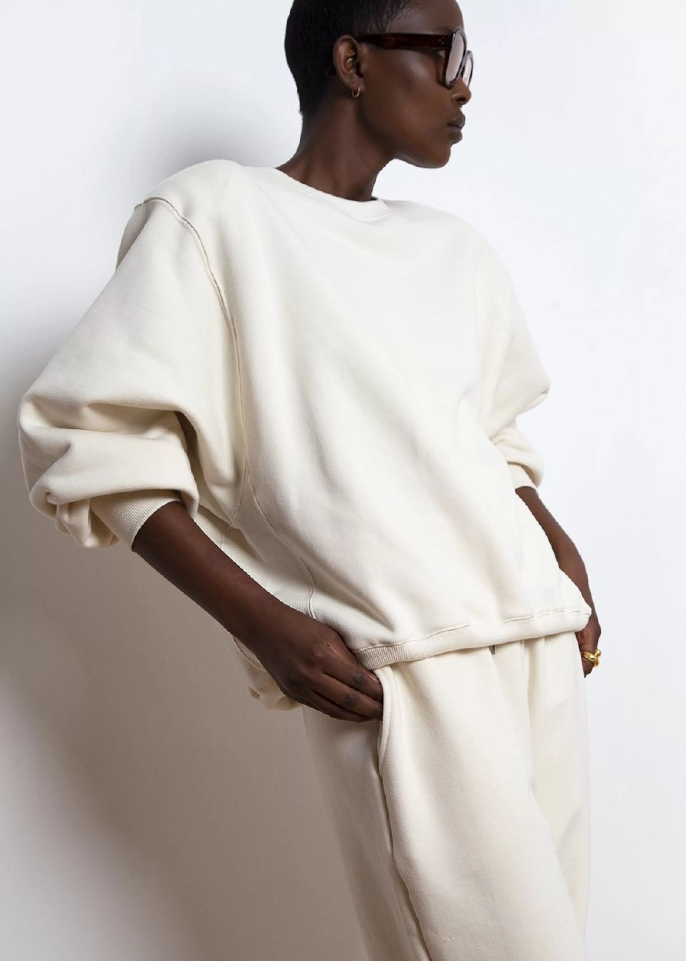 Loungewear | The Frankie Shop Vanessa Sweatshirt Vanilla